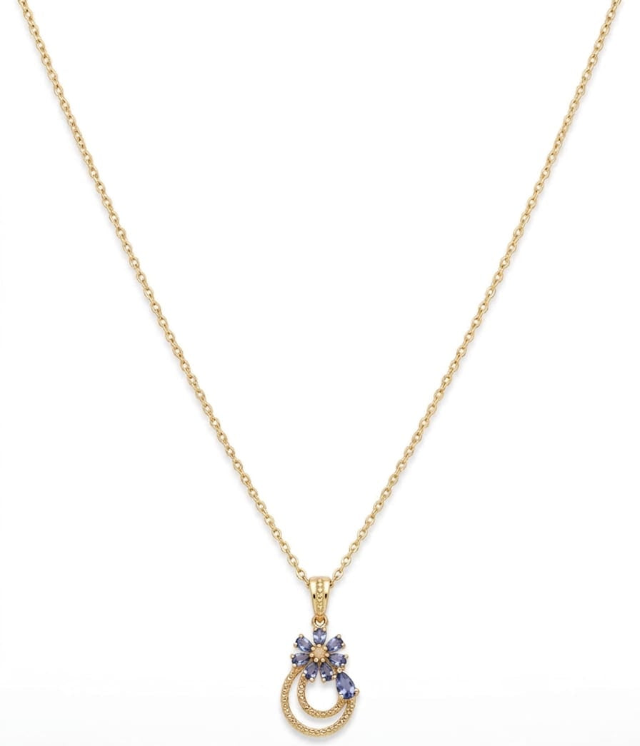 Multi Colour🌈 - Pendant with Chain(16 inch)