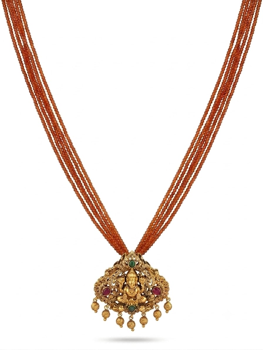 Beads Mala with Pendant