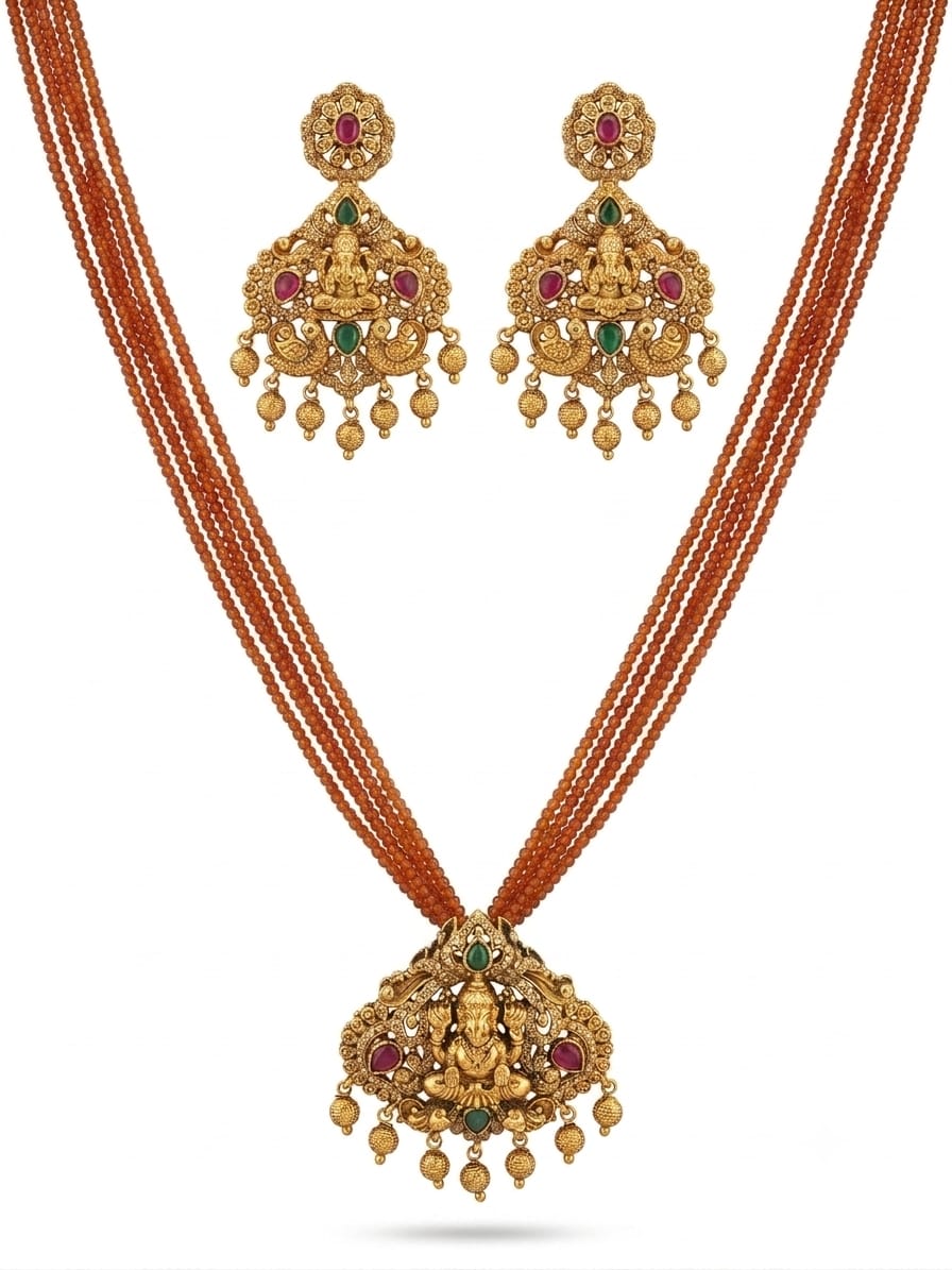 Beads Mala with Pendant