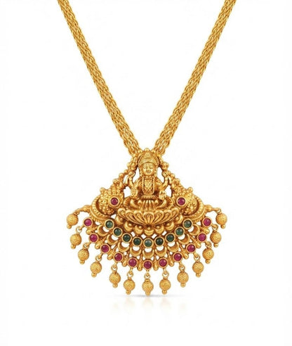 Beaded Pendant Necklace Set