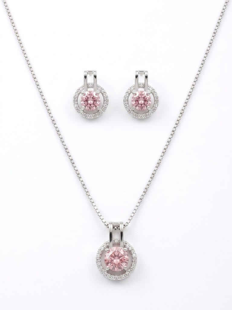 Multi Colour🌈 - Pendant with Chain(18 inch)