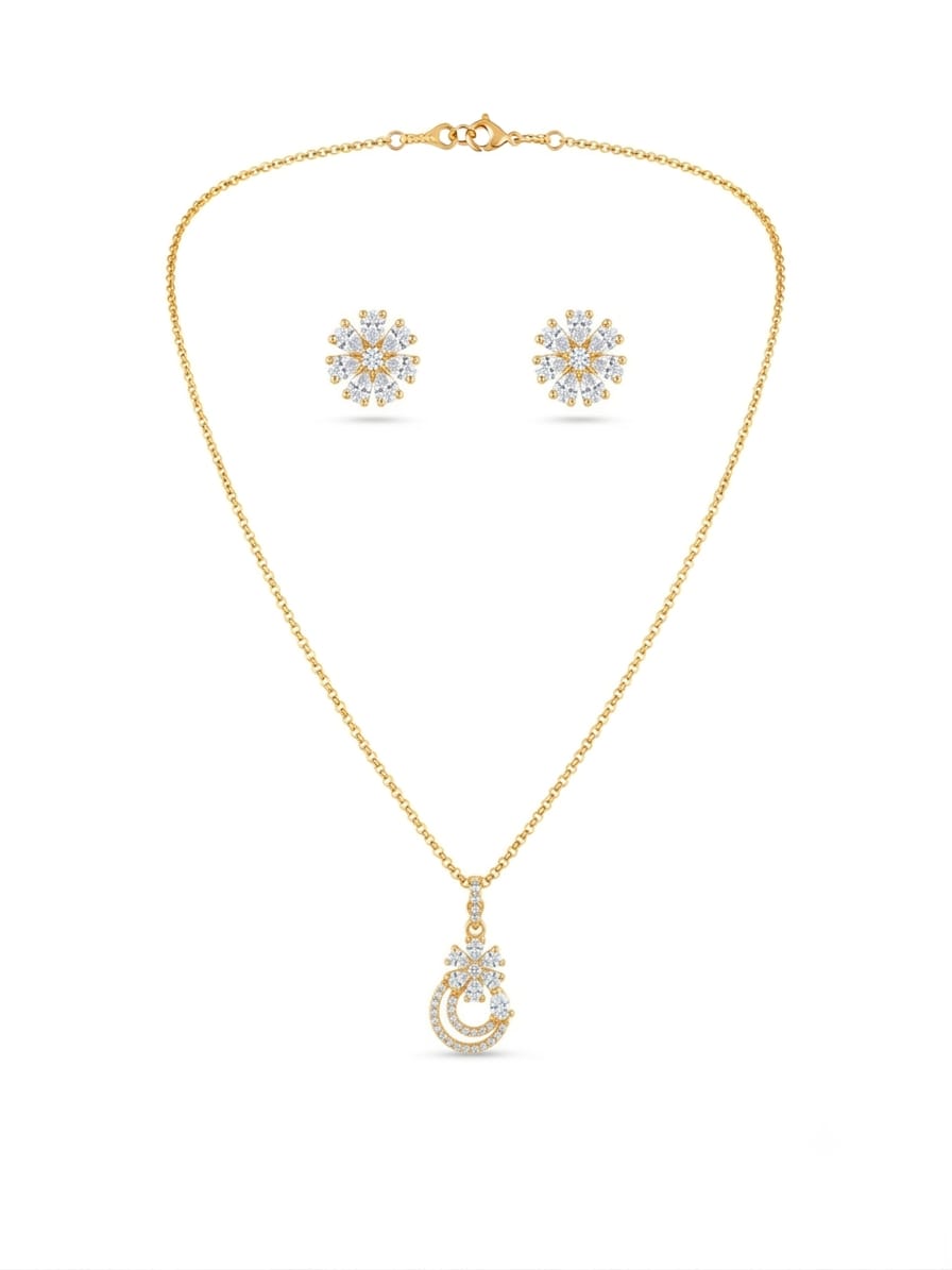 Multi Colour🌈 - Pendant with Chain(16 inch)