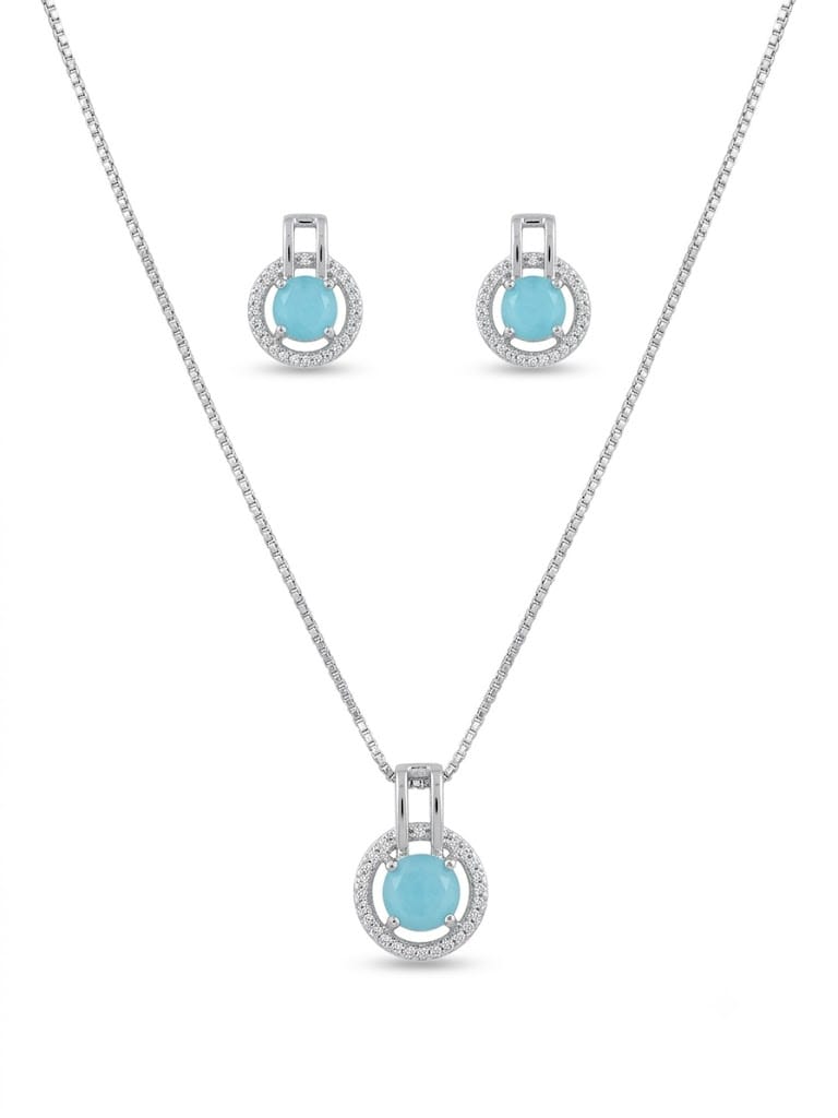 Multi Colour🌈 - Pendant with Chain(18 inch)