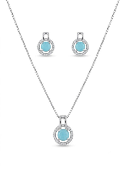 Multi Colour🌈 - Pendant with Chain(18 inch)