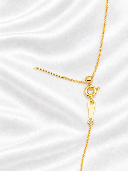 White Shell Flower Gold Necklace & Earring Set