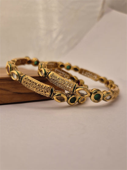 Kundan Bangles