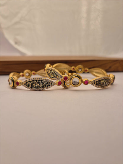 Kundan Bangles