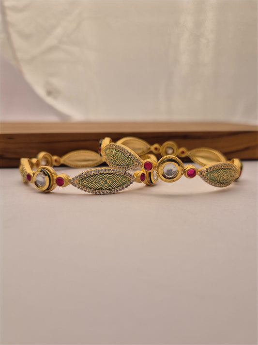 Kundan Bangles