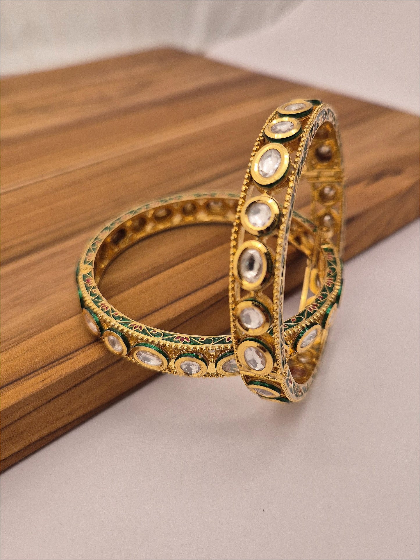 Kundan Bangles