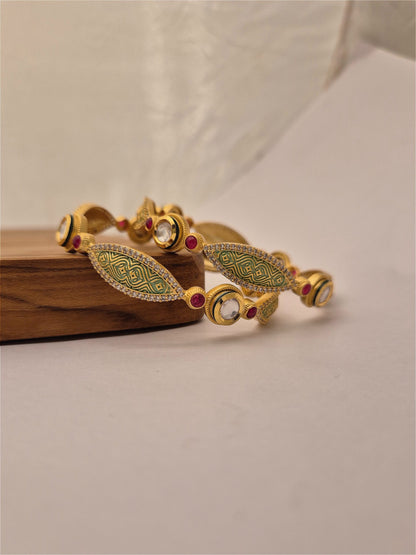 Kundan Bangles