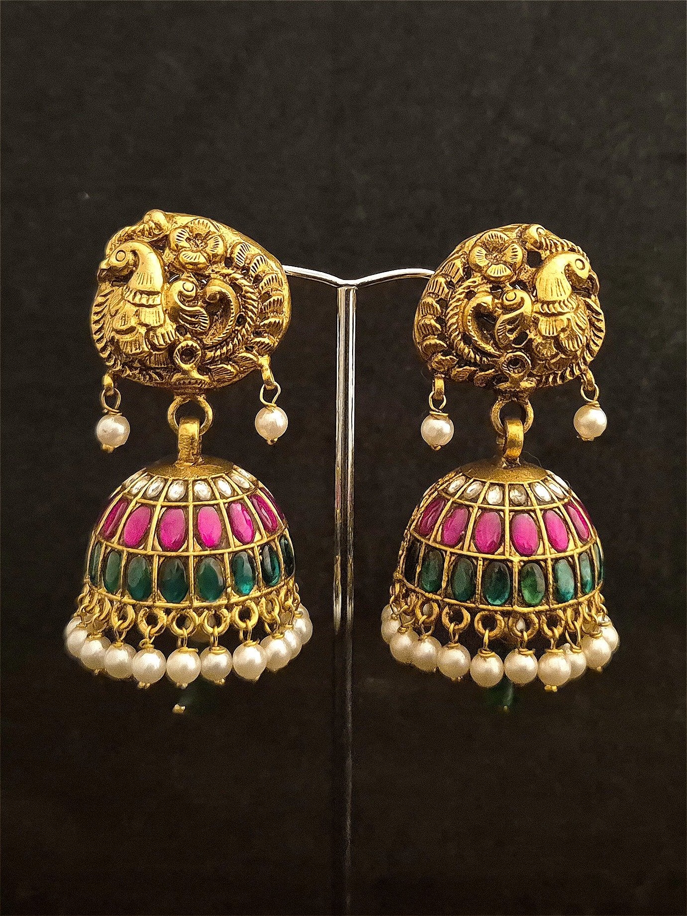 Antique Jhumukas