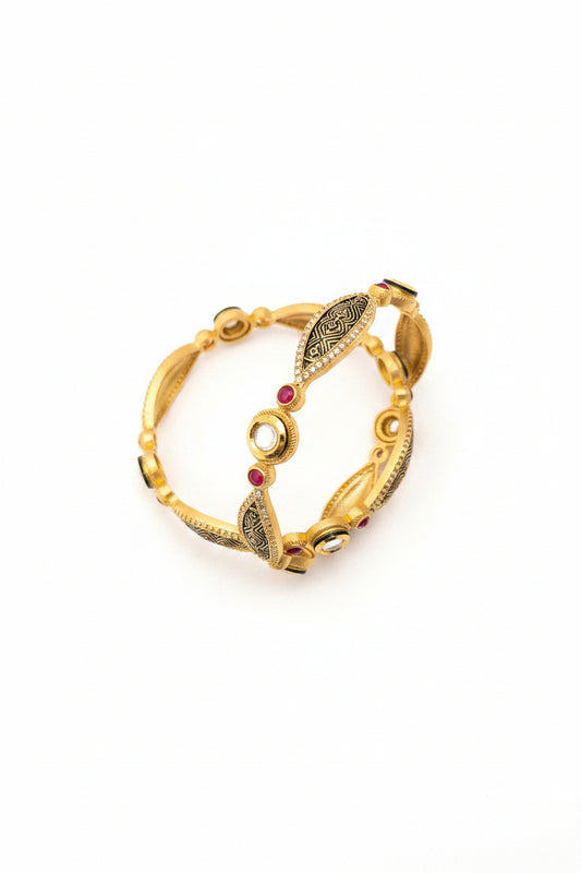 Kundan Bangles