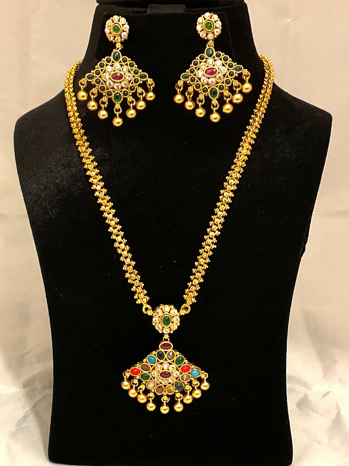 Kundan Necklace NCK-GP-KD-020
