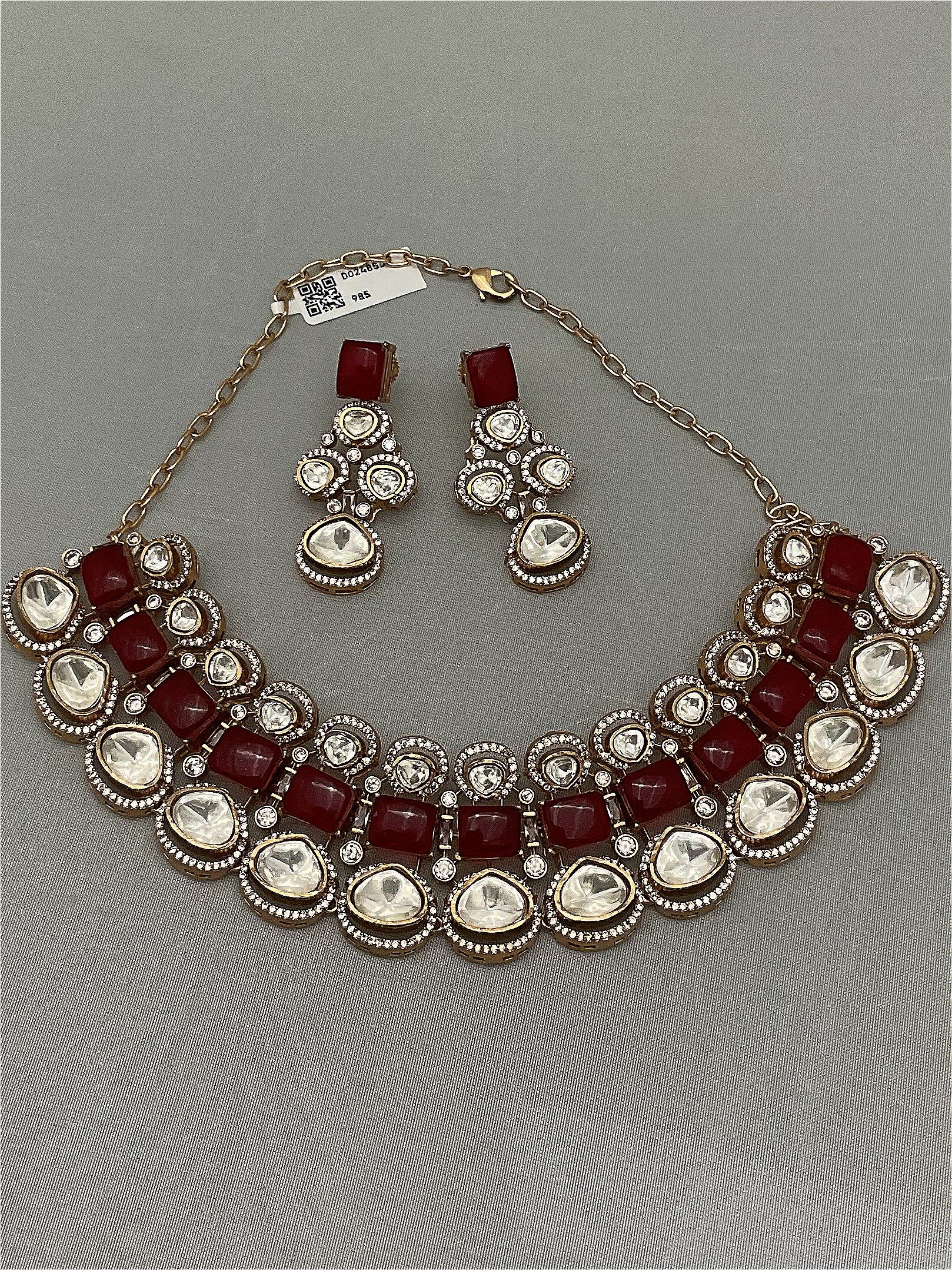 Kundan Necklace CHR-GP-KD-002