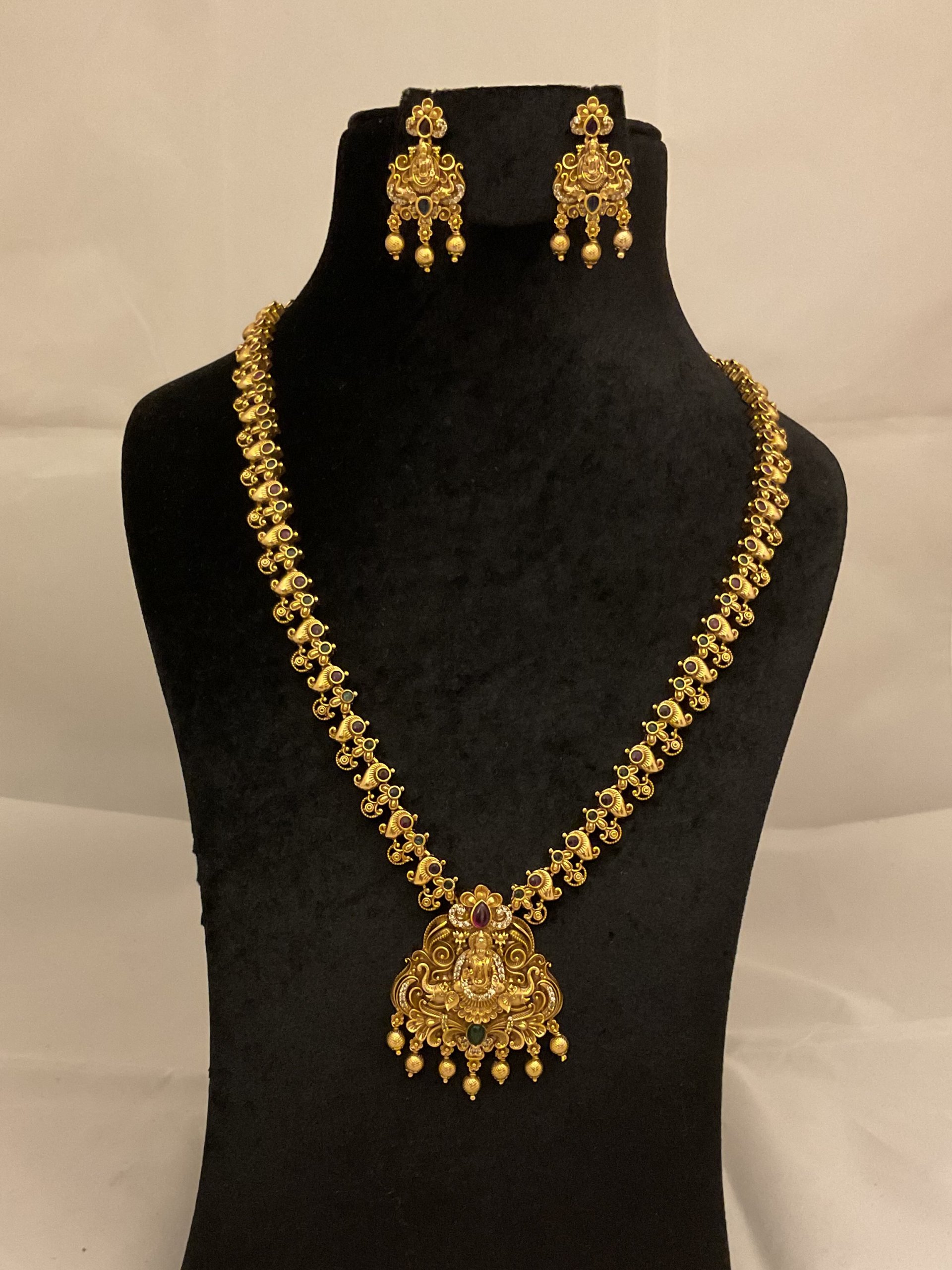 Antique Long Necklace NCL-AQ-ST-001