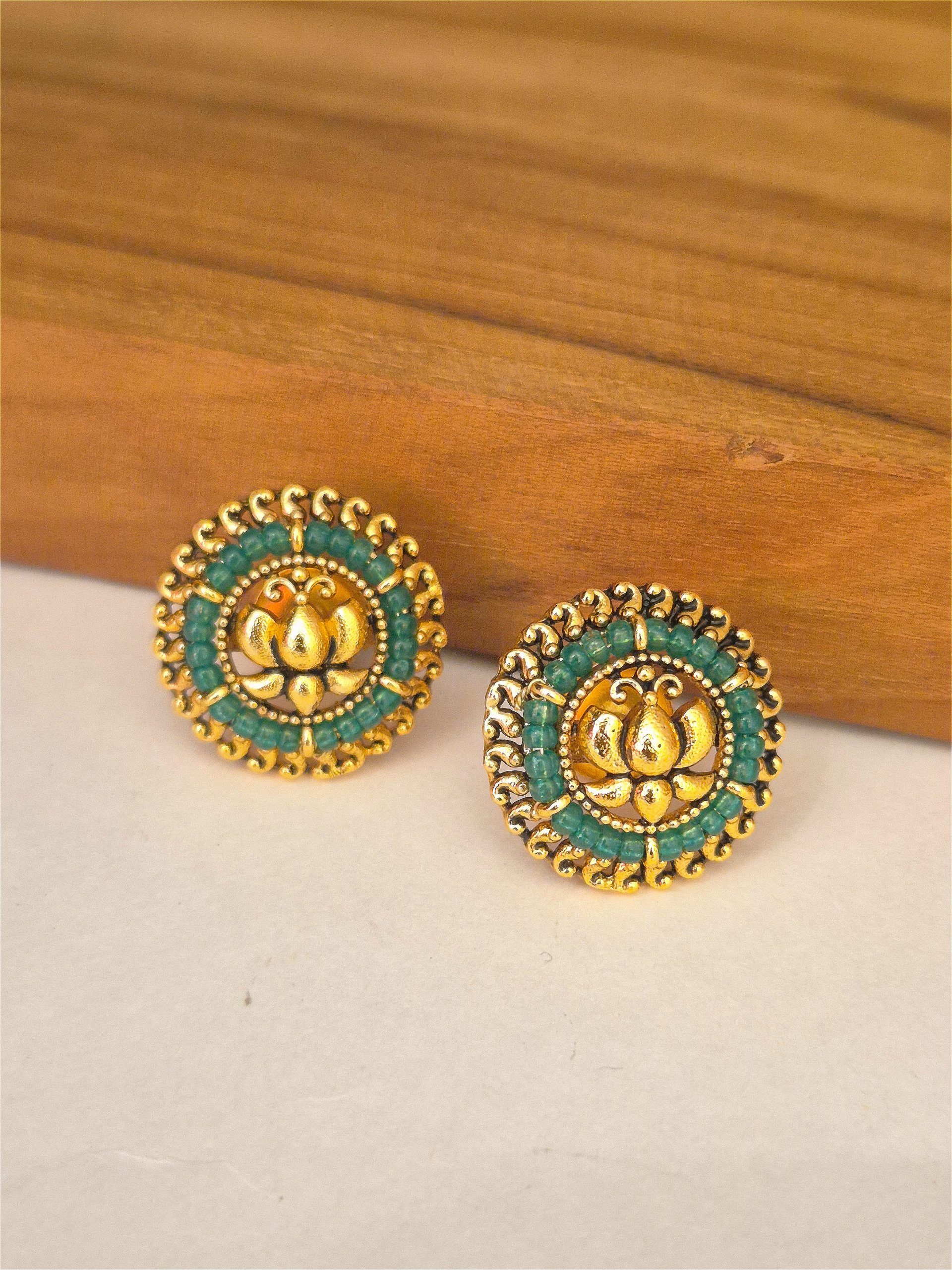 Silver Earring SRE-GP-024