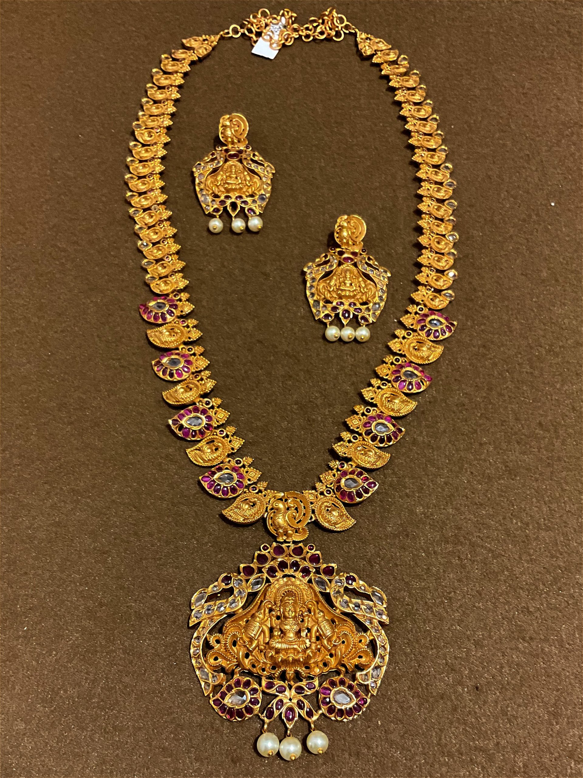 Matte Long Necklace NCL-MT-KP-015
