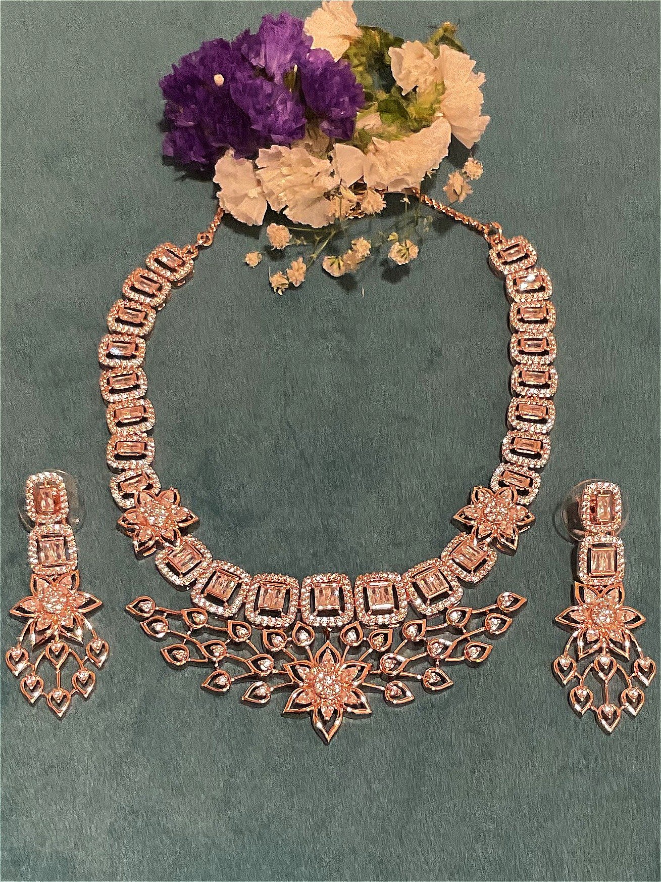 Zircon necklace NCK-RG-ZC-001