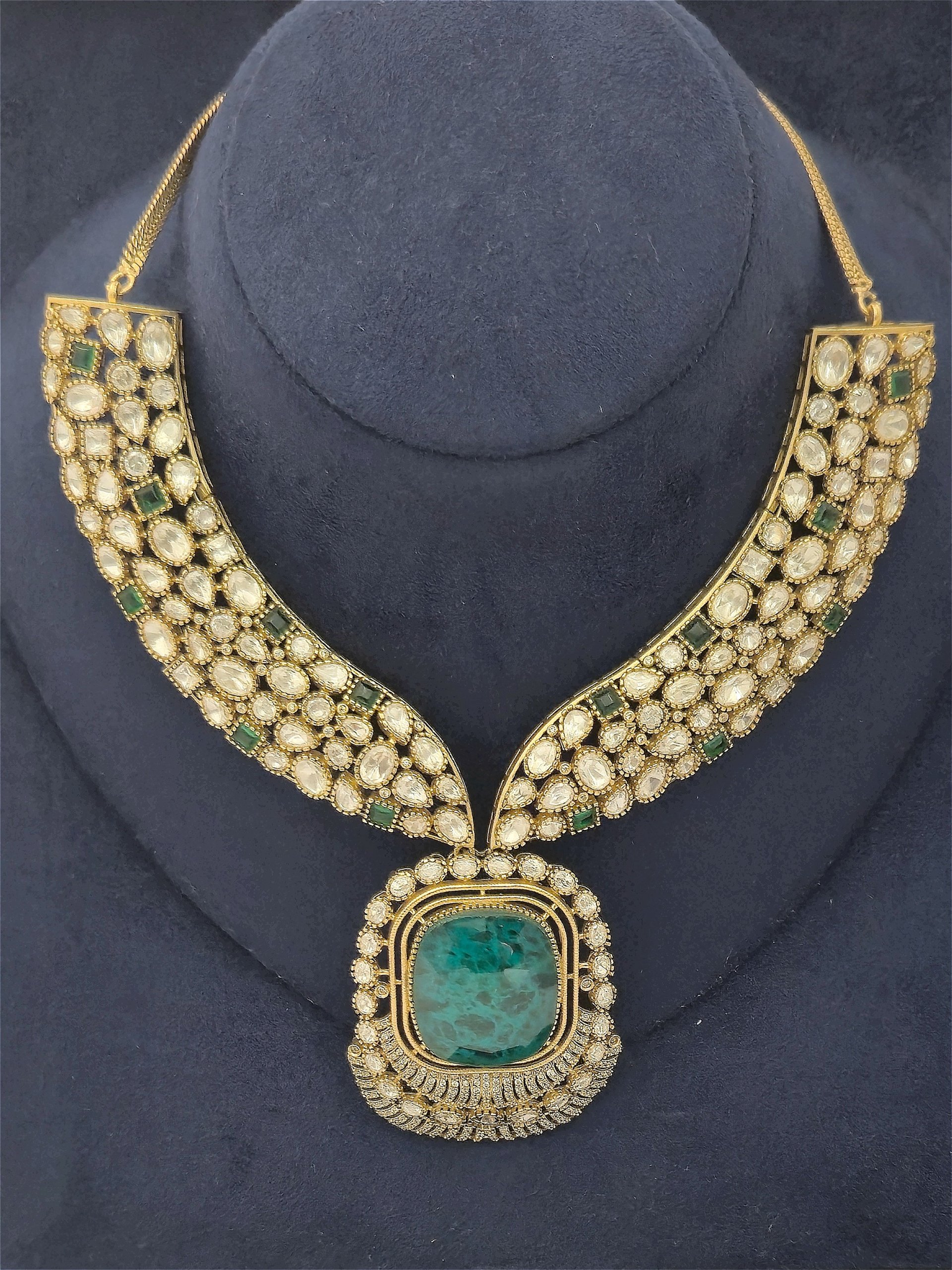 Kundan Necklace NCK-GP-KD-020