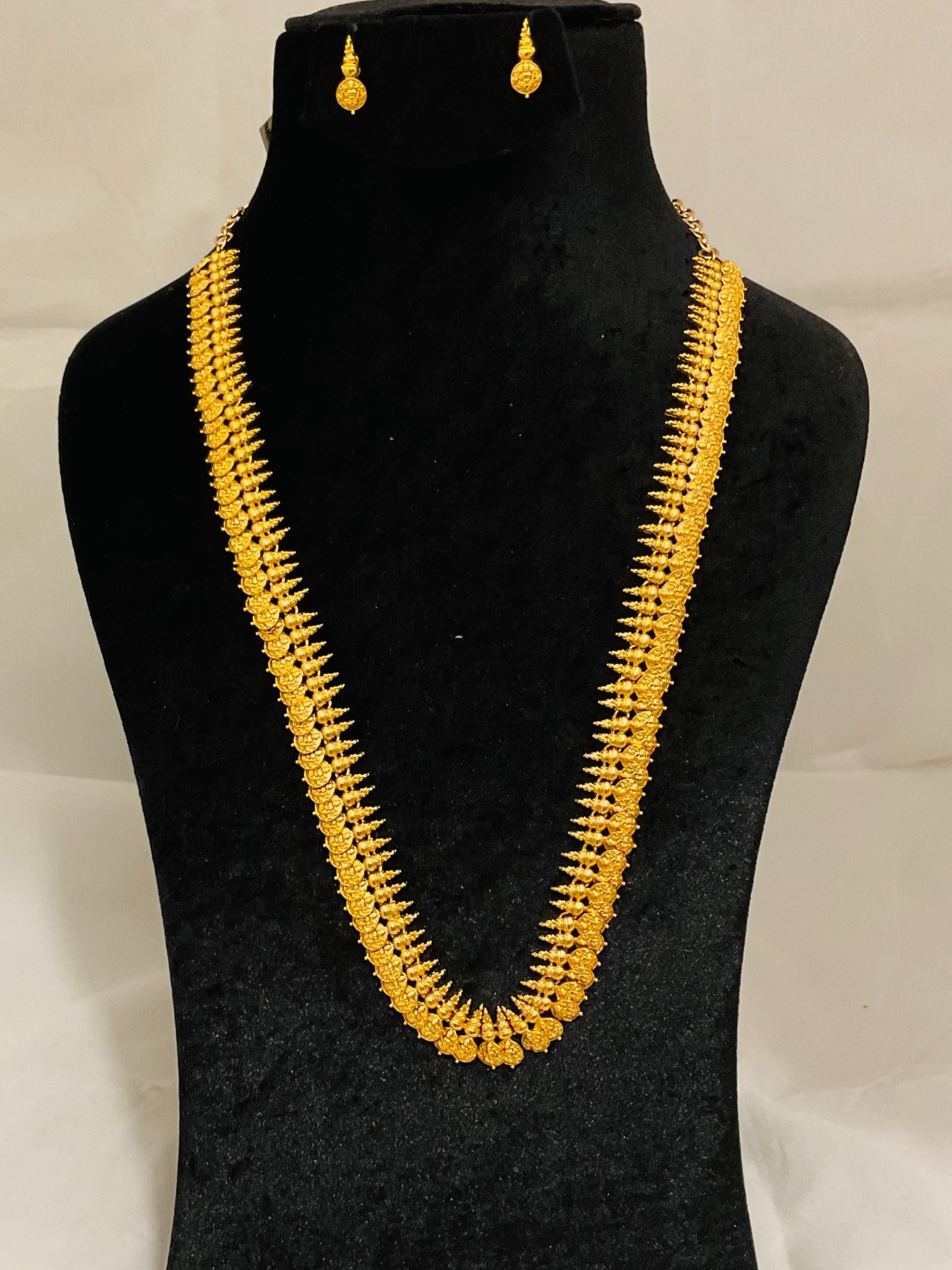 Matte Long Necklace NCL-MT-GP-00649