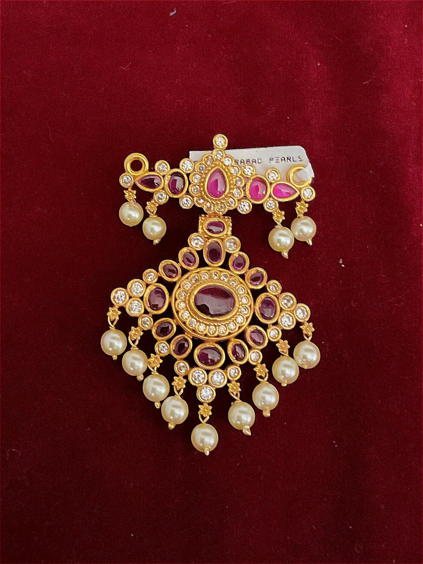 Antique silver pendant SGC-PND-033