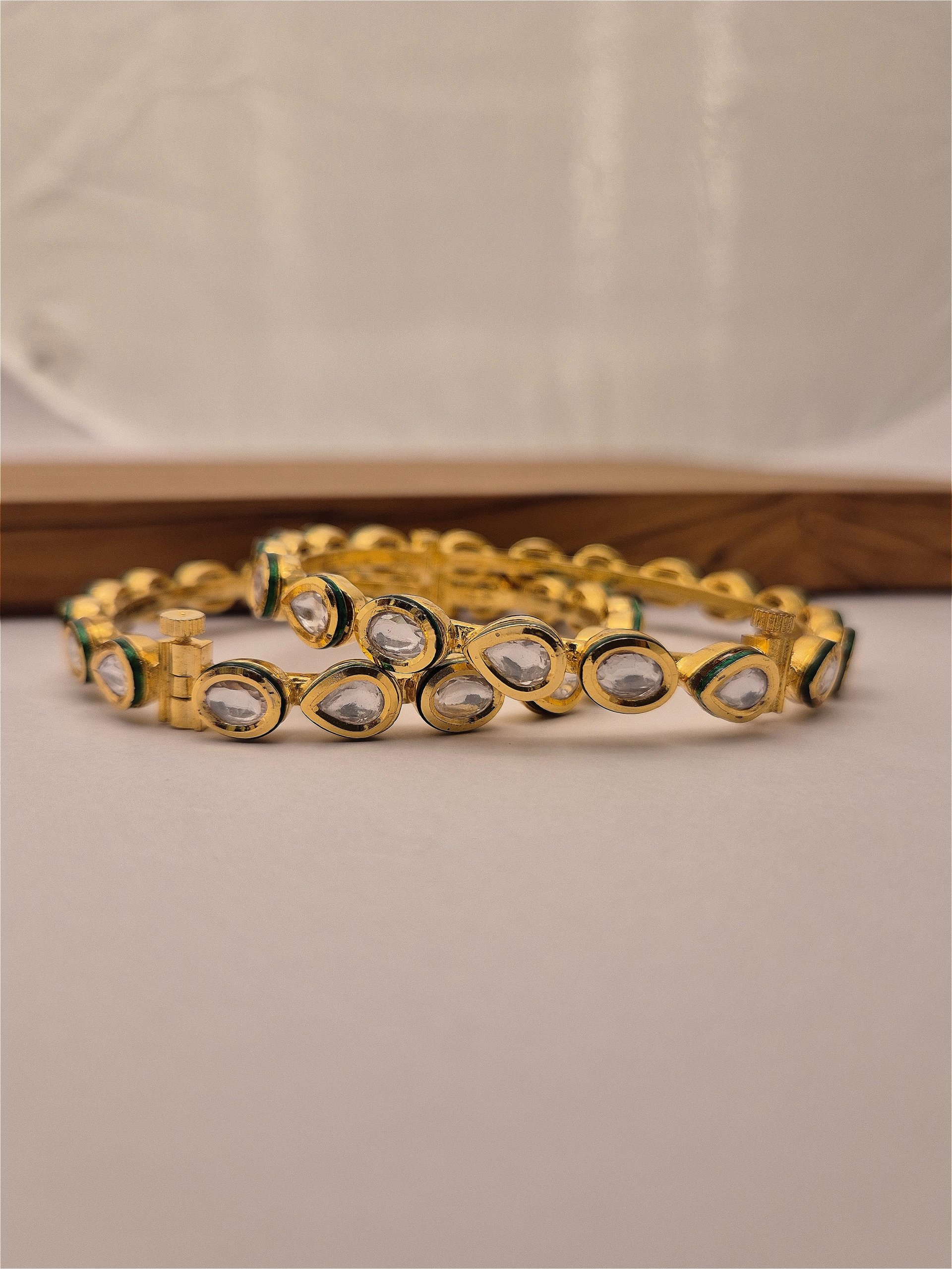 Kundan Bangles BNG-GP-KD-007