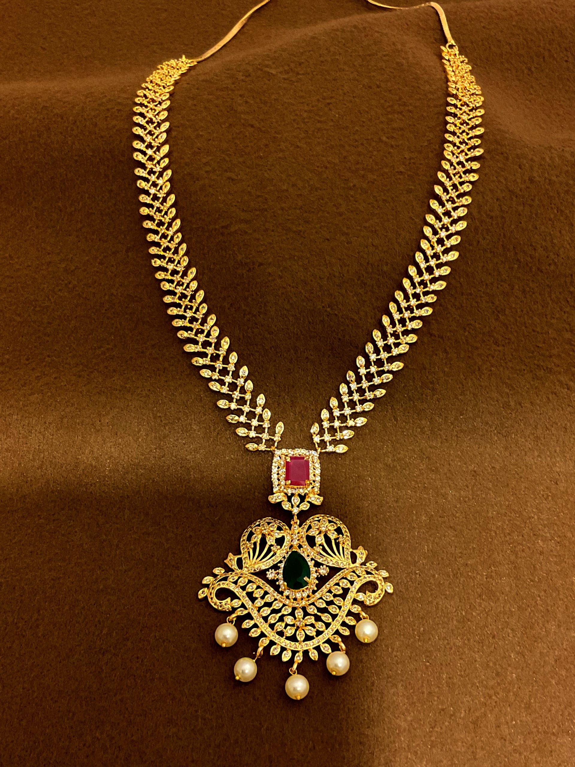 Stone Necklace NKC-GP-ST-020
