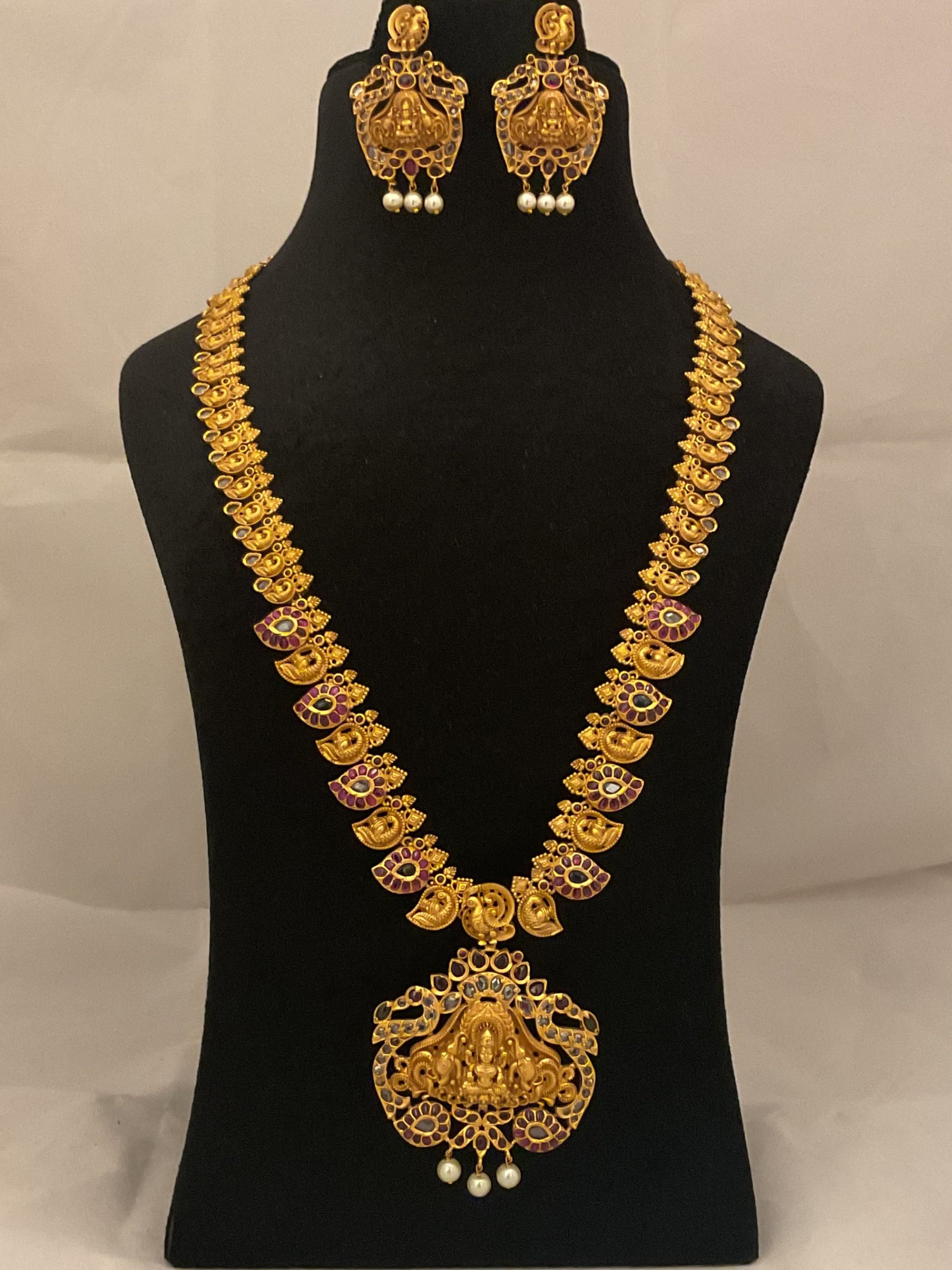 Matte Long Necklace NCL-MT-ST-0022