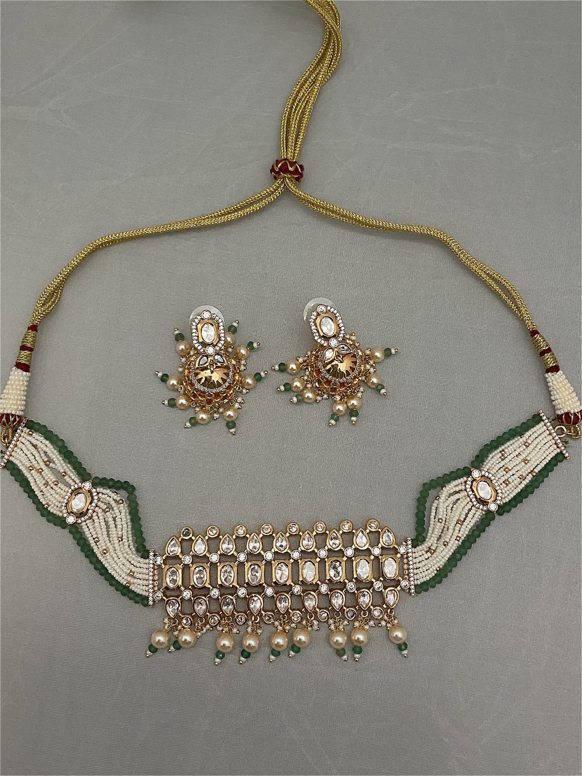 Kundan Necklace CHR-GP-KD-001