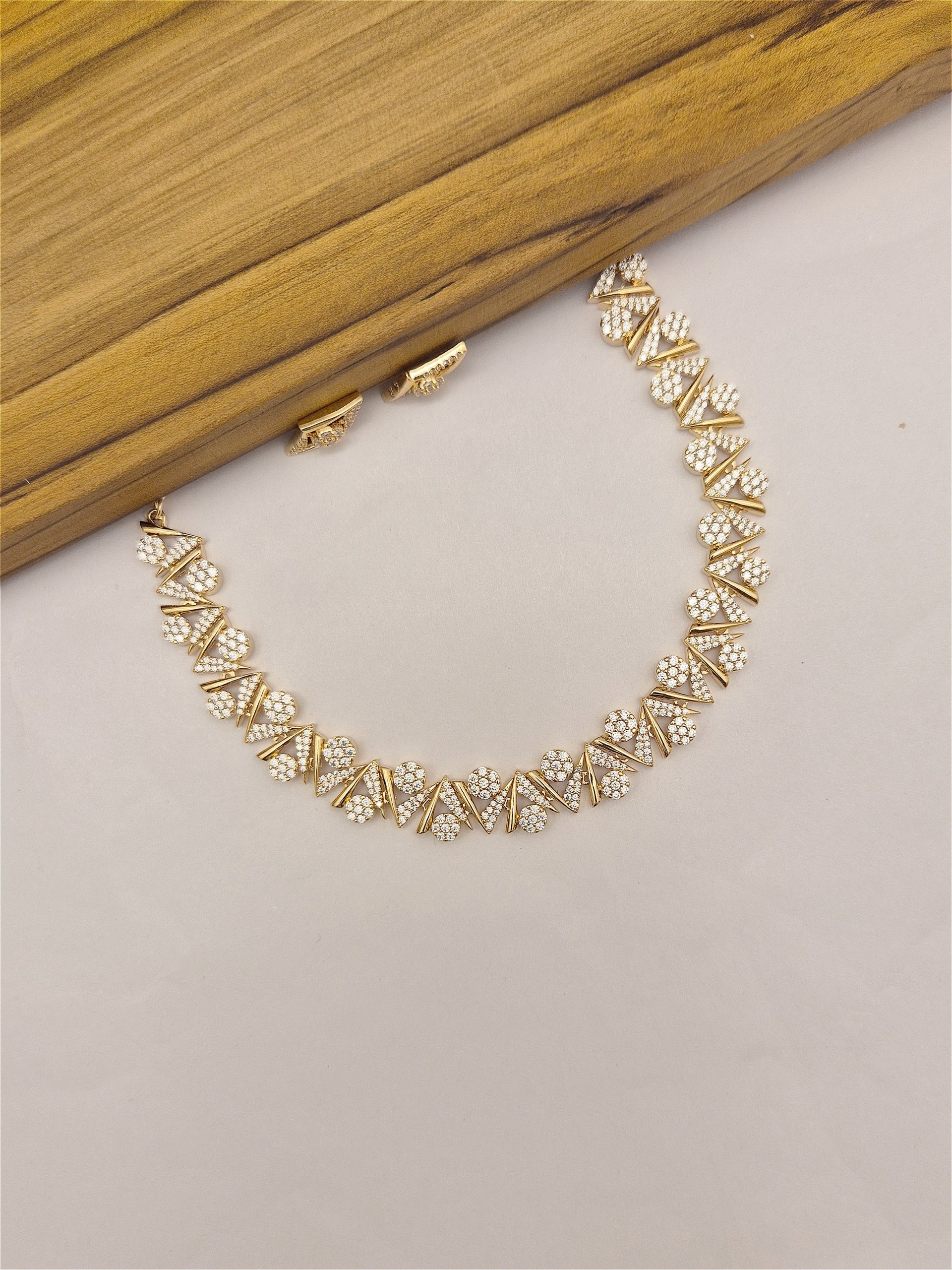 Zircon Necklace NCK-GP-ZC-006