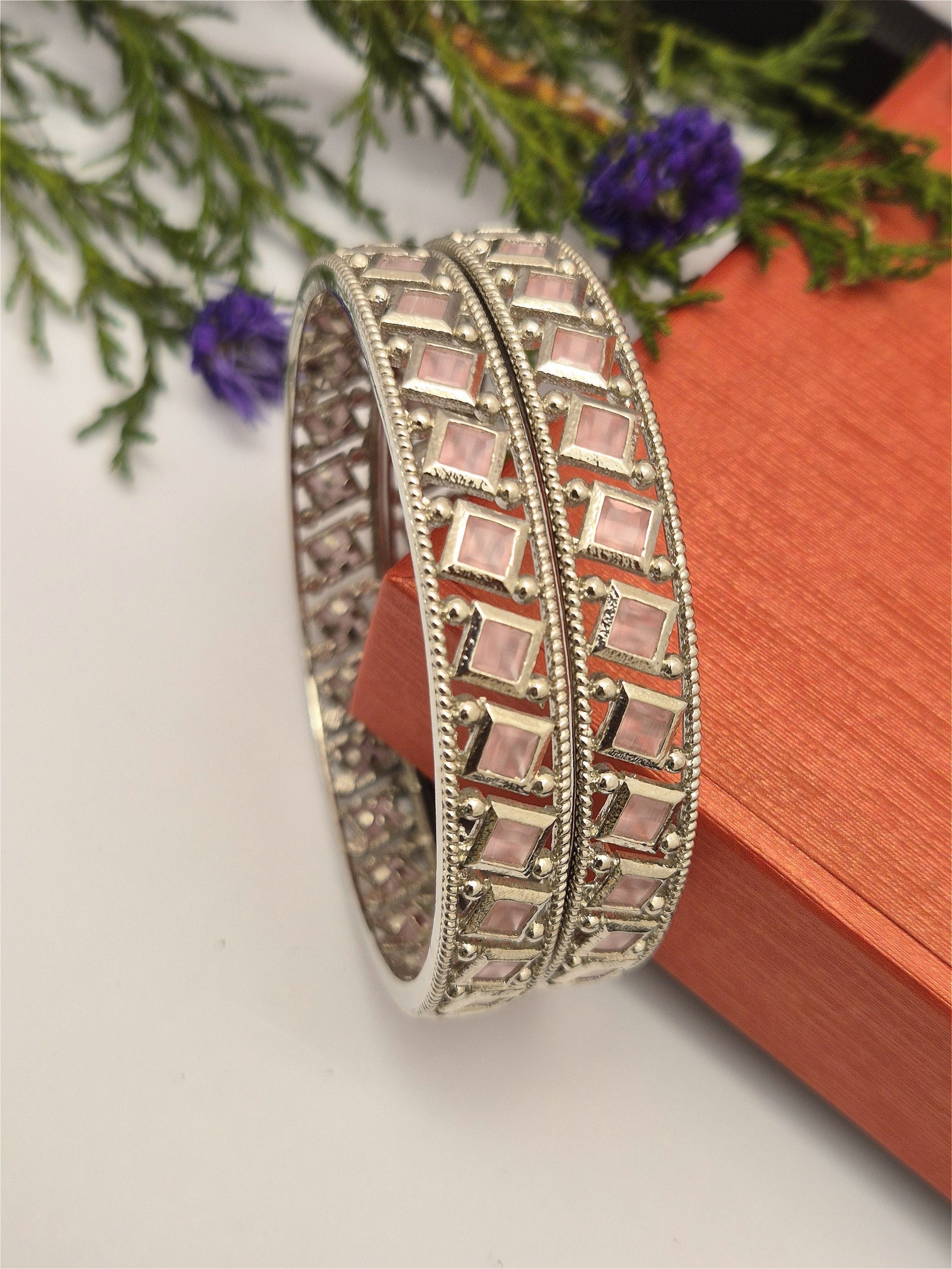 Stone bangles BNG-RO-ST-024