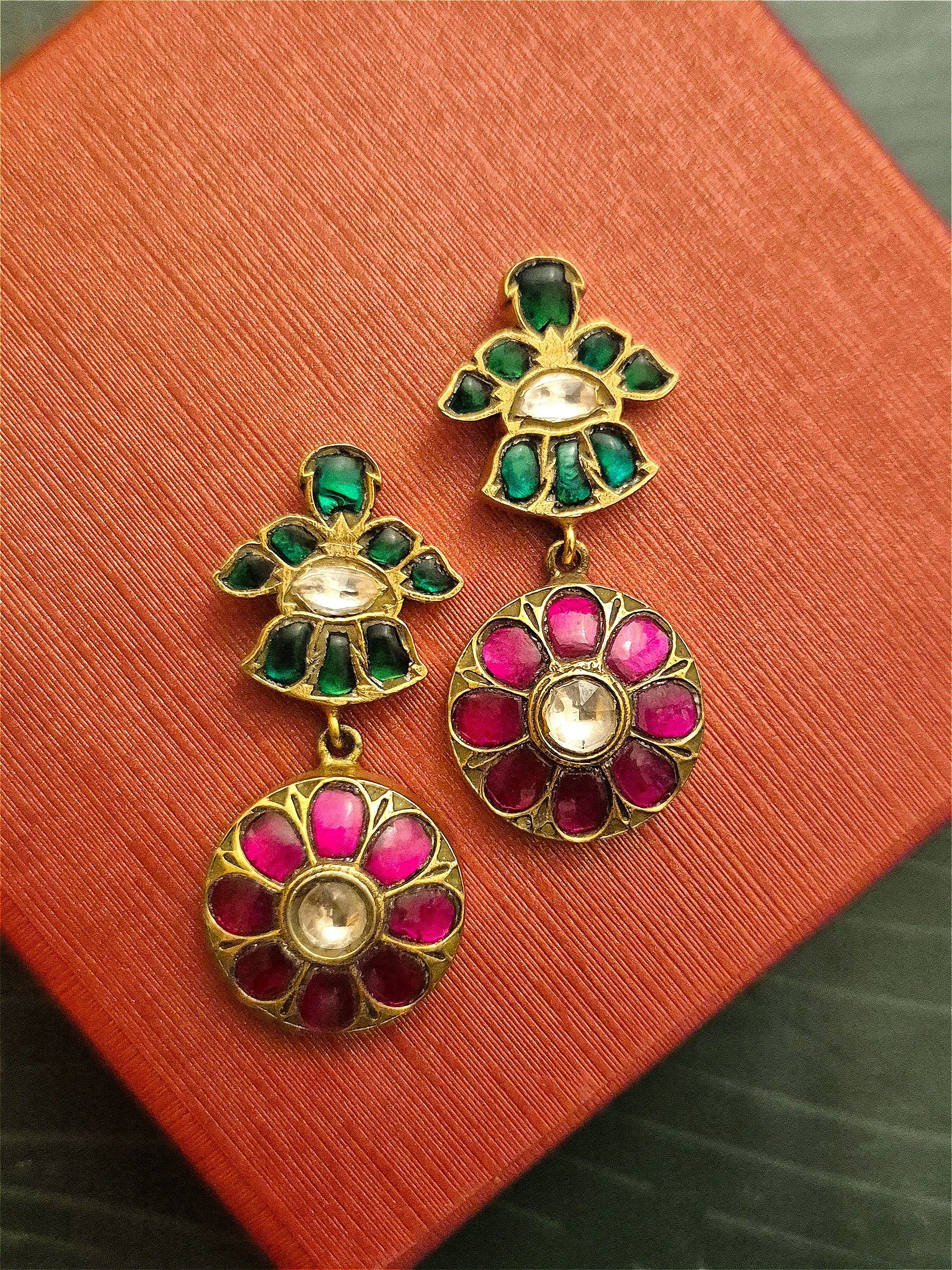 Silver Earring SRE-GP-007