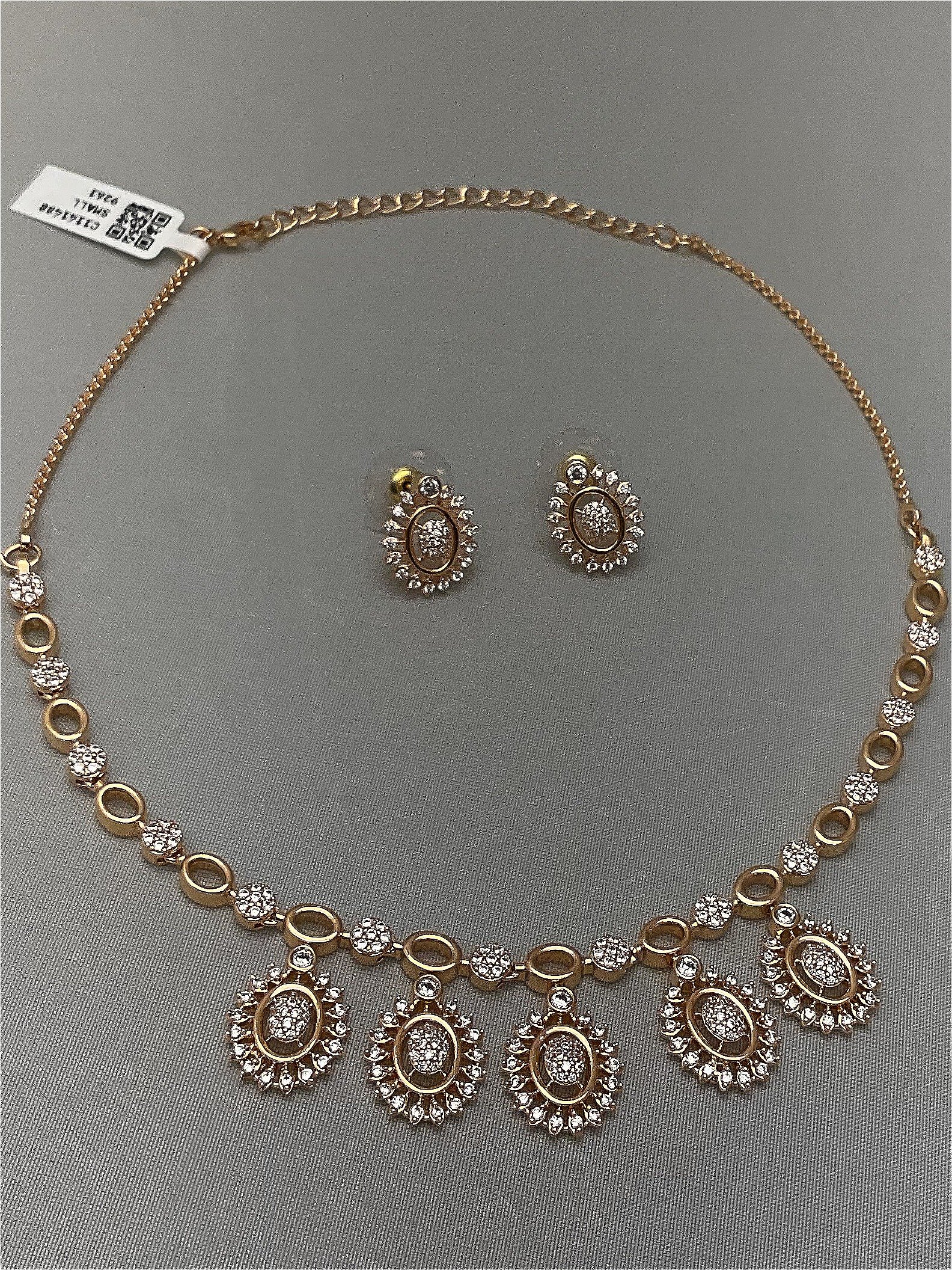 Zircon Necklace NCK-GP-ZC-001