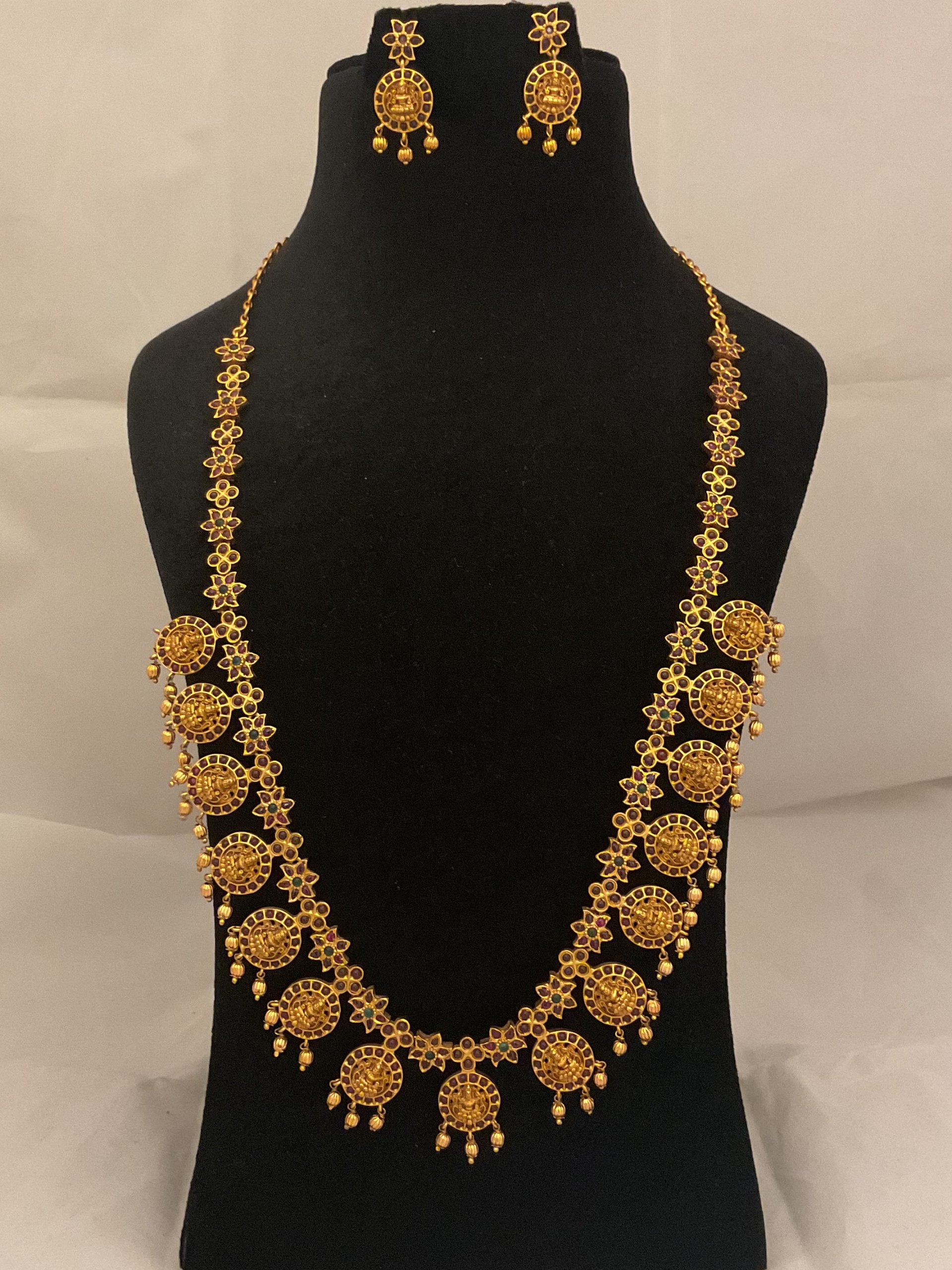 Matte Long Necklace-002