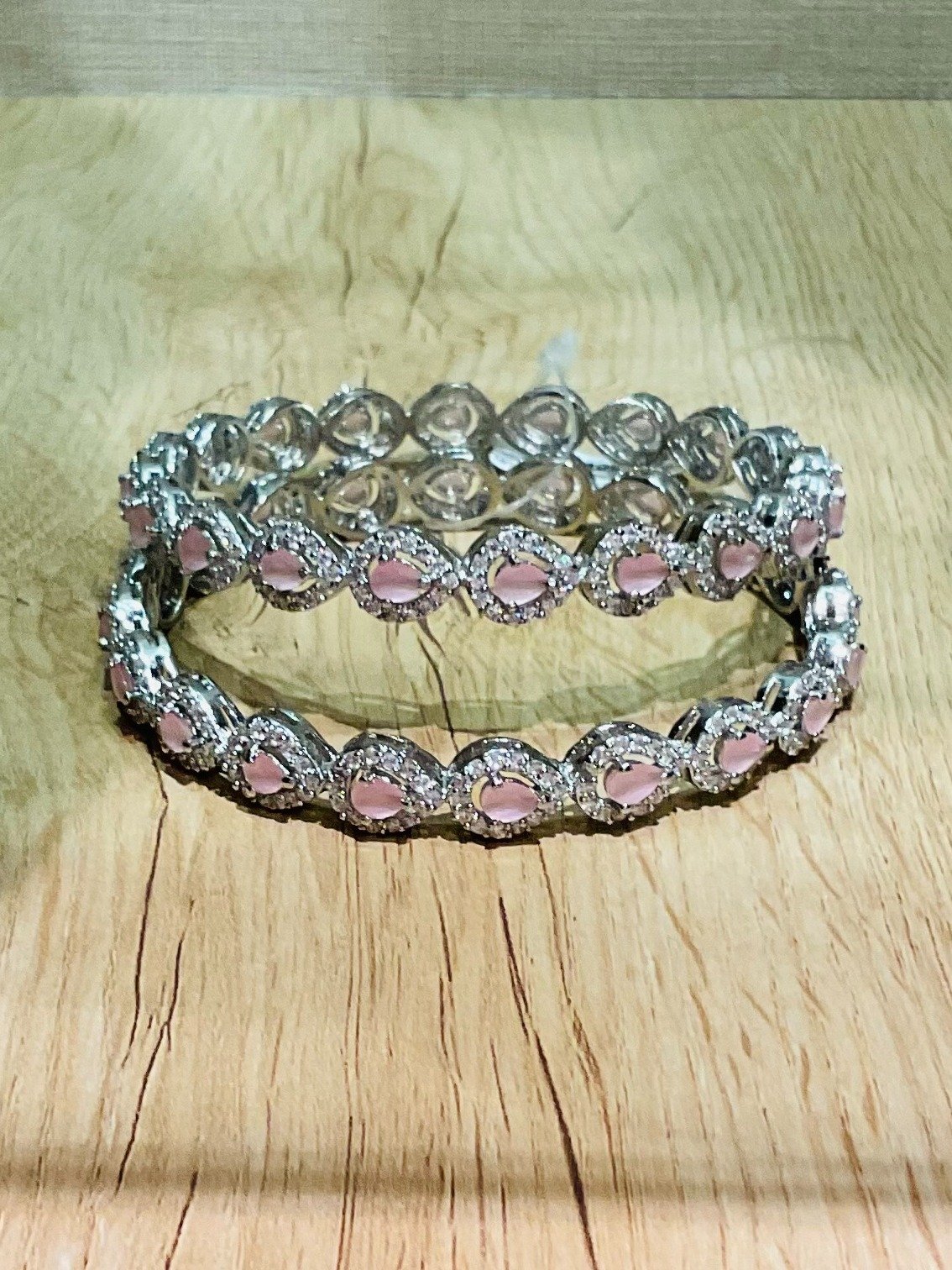 Stone bangles BNG-RD-ST-001