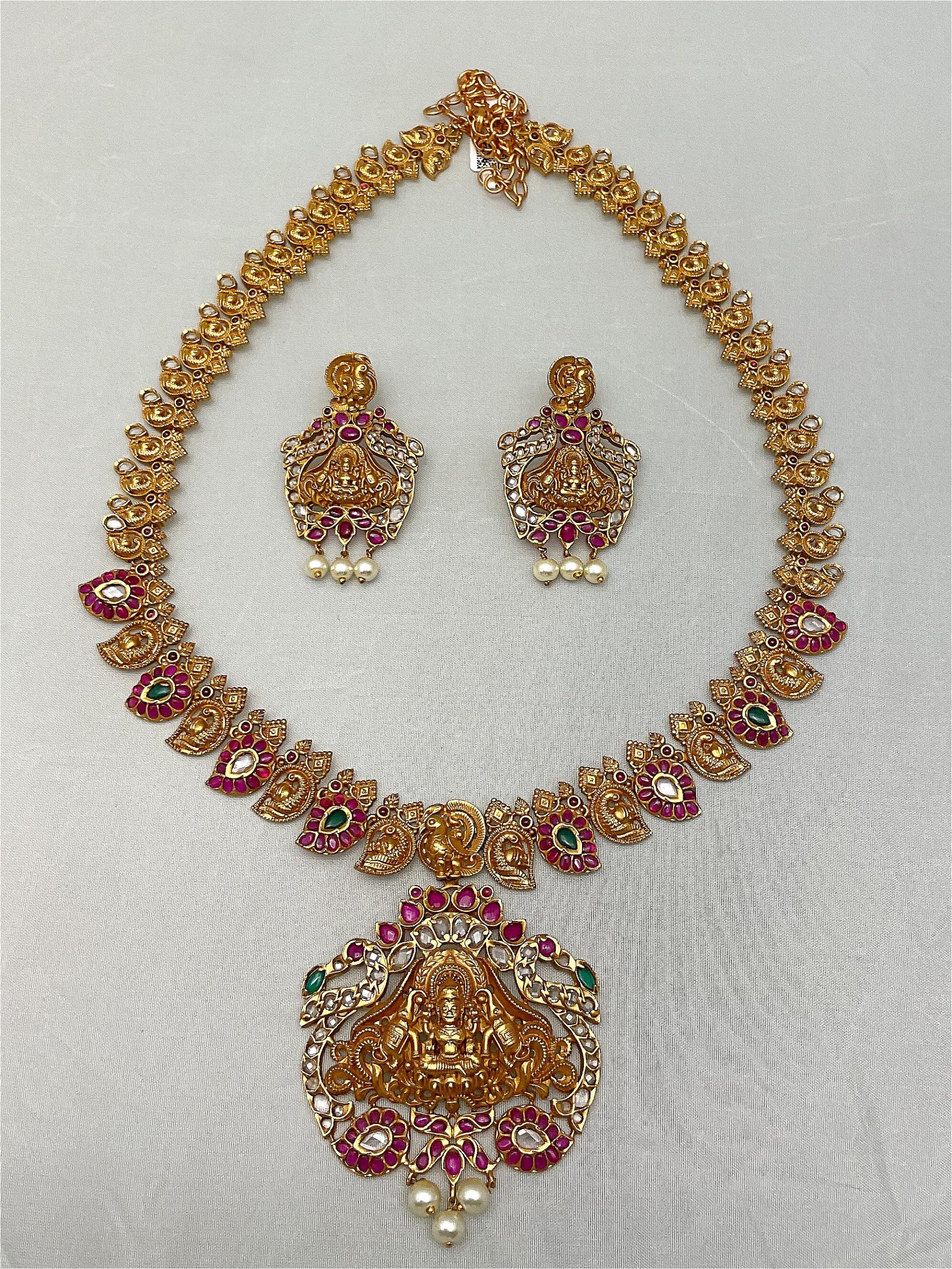 Matte Long Necklace NCL-AQ-KP-006