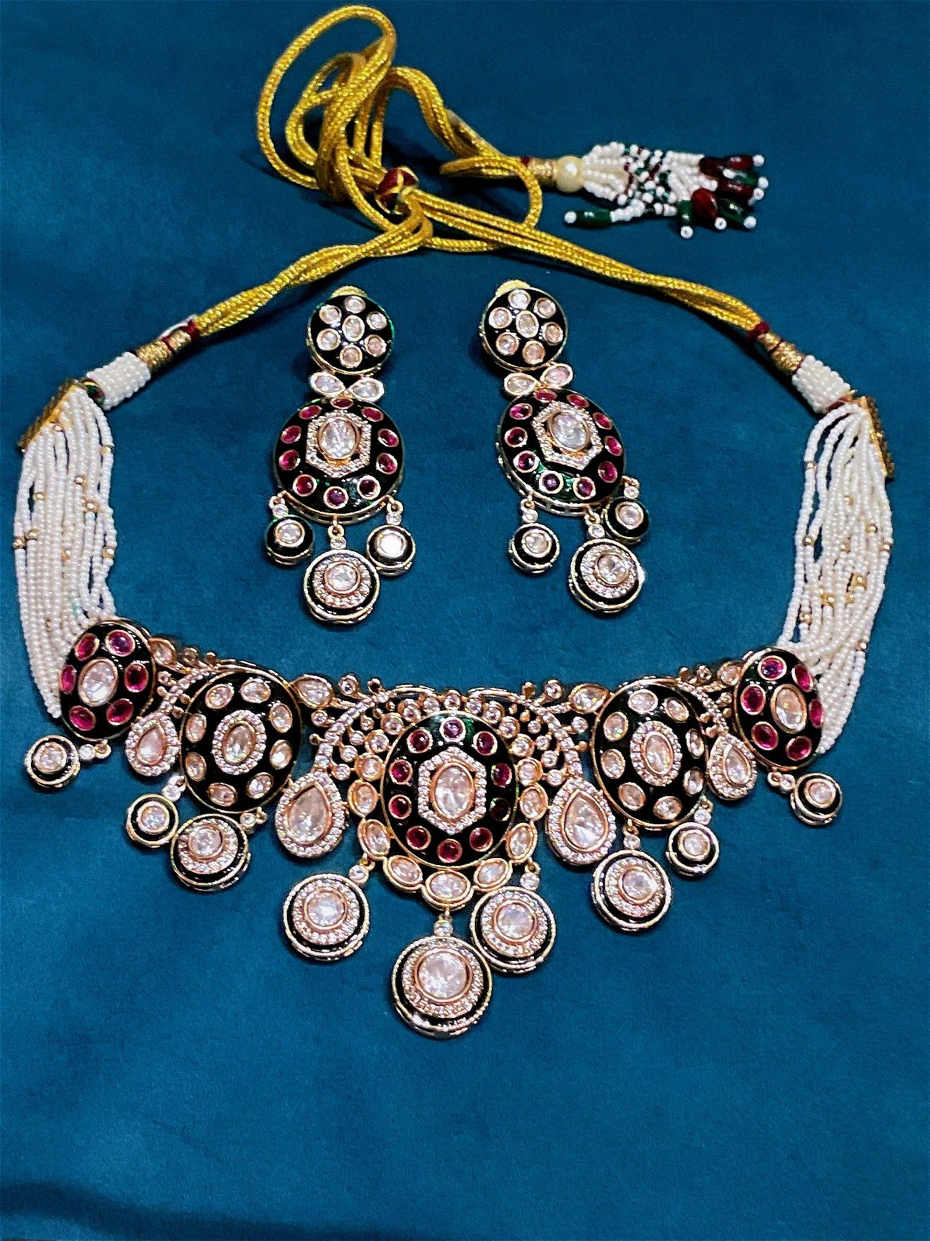 Kundan Necklace NCK-GP-KD-006