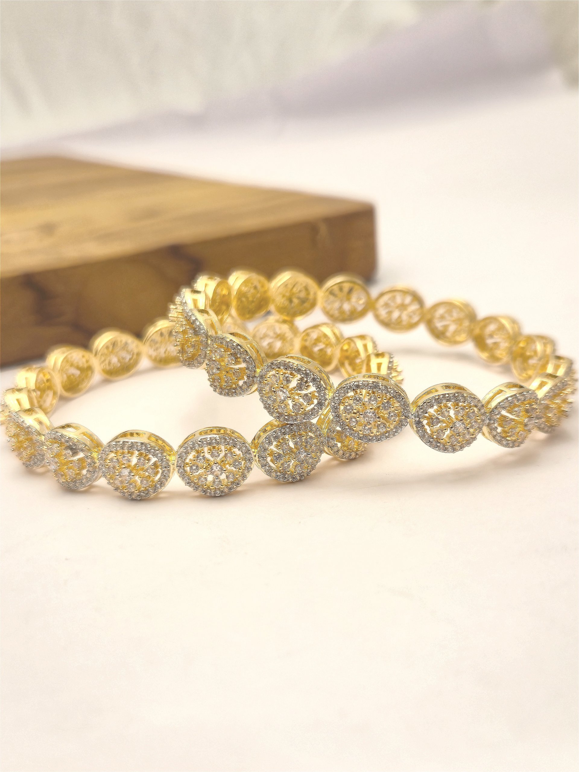 Zircon Bangles BNG-GP-ZC-0024