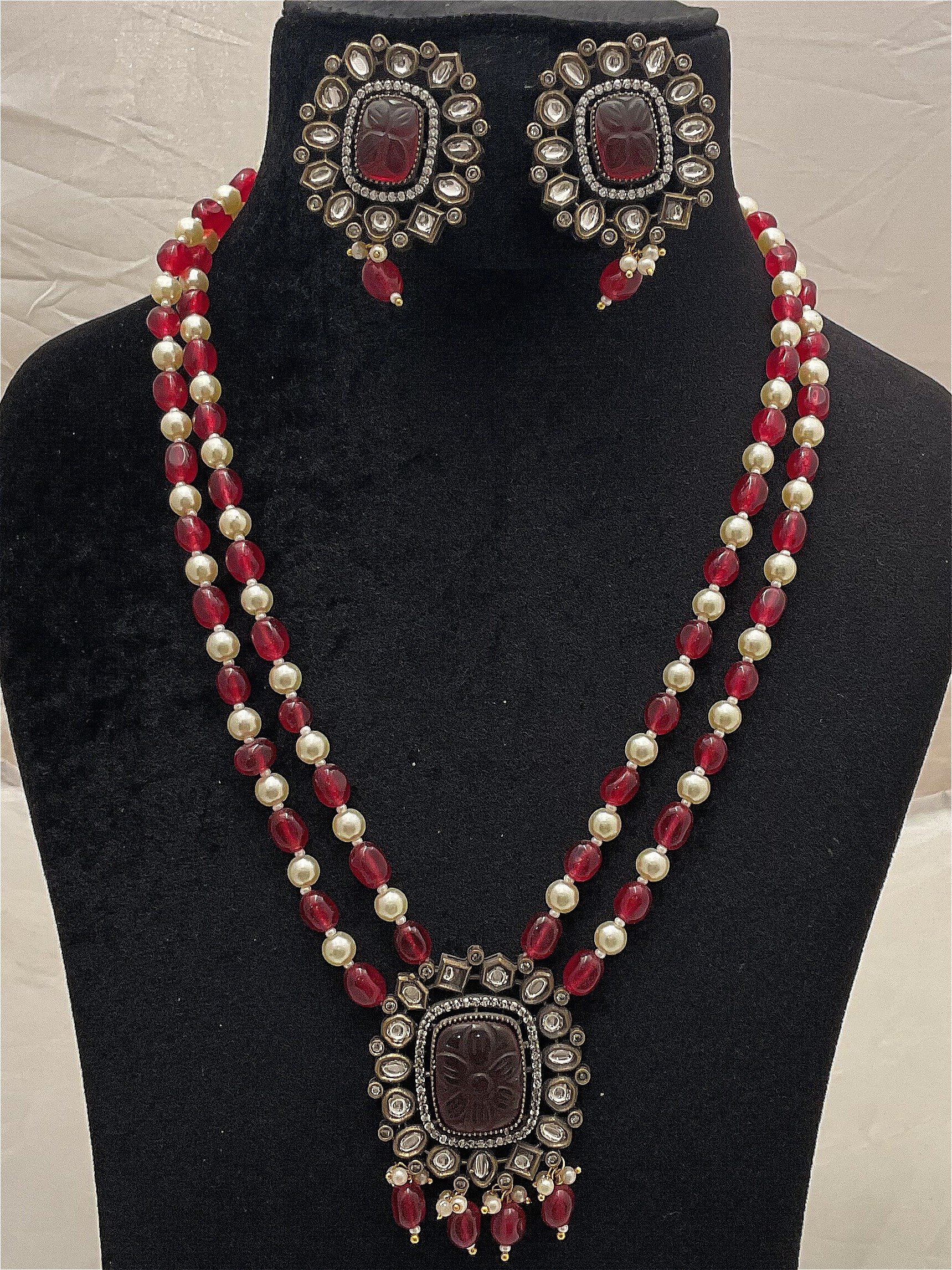 Victorian necklace NKL-VT-BD-006