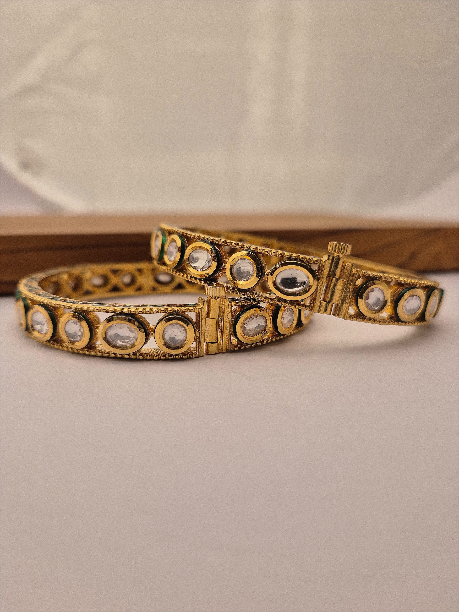 Kundan Bangles BNG-GP-KD-008