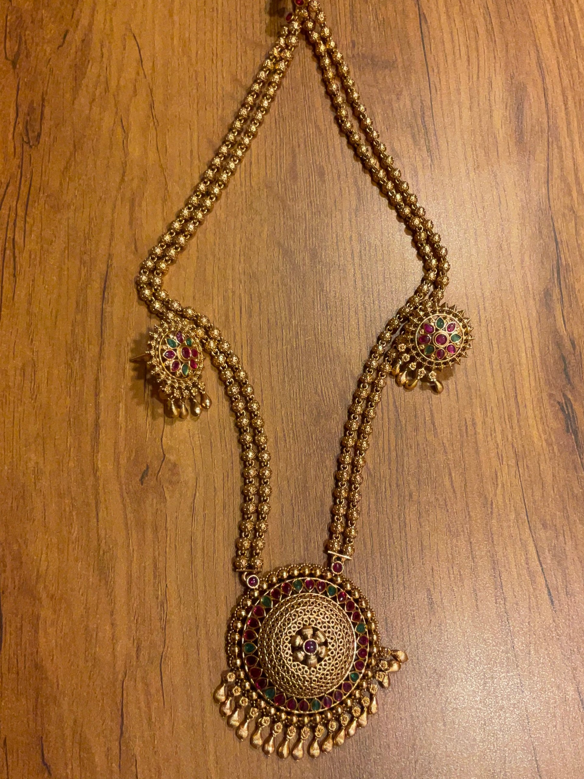 Antique Long Necklace NCL-AQ-KP-020