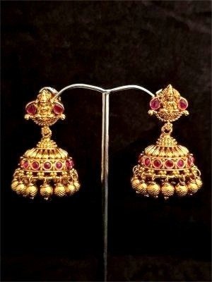 Antique Jhumukas EAR-AQ-KP-013