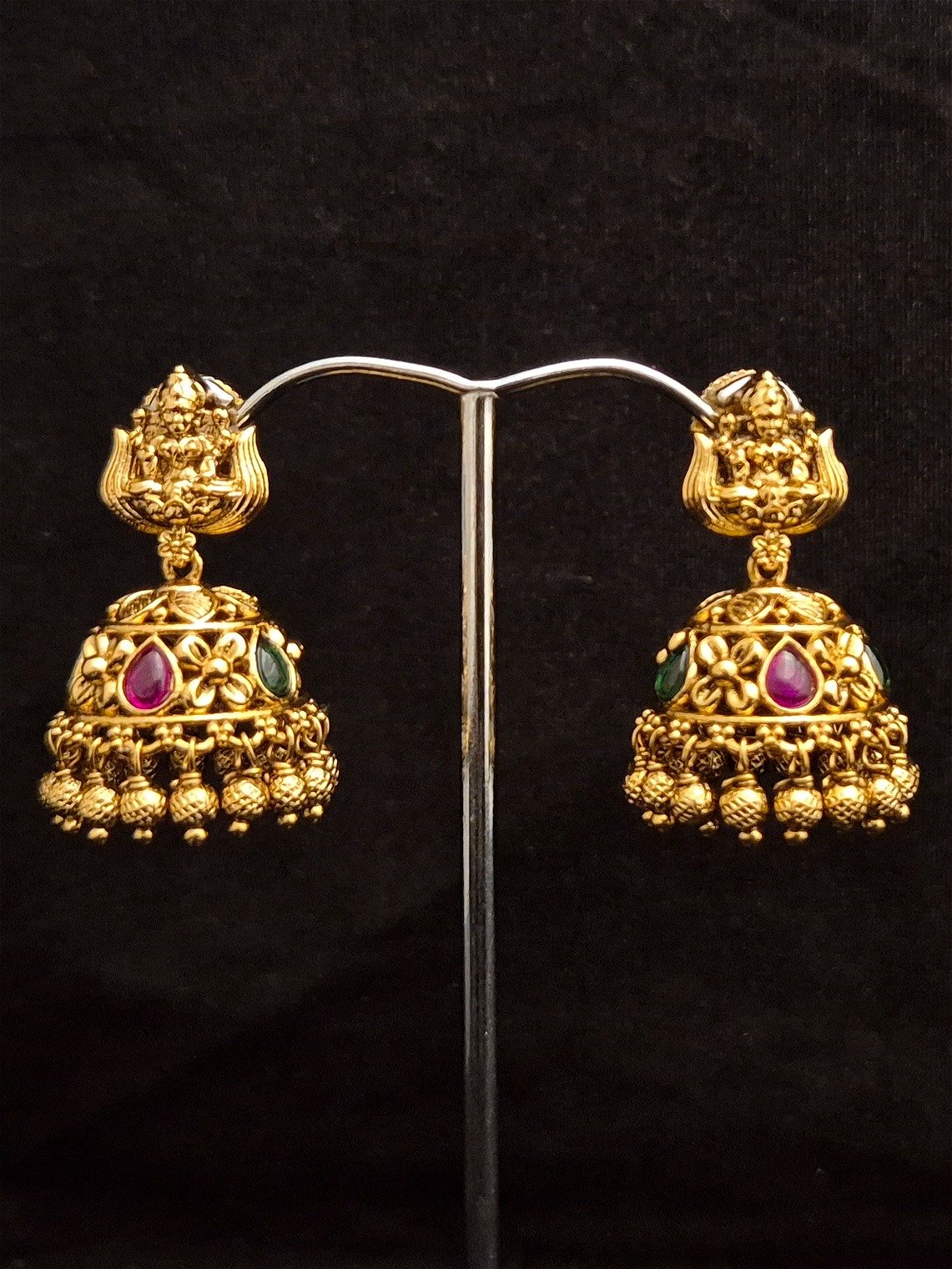 Antique Jhumukas EAR-AQ-KP-010