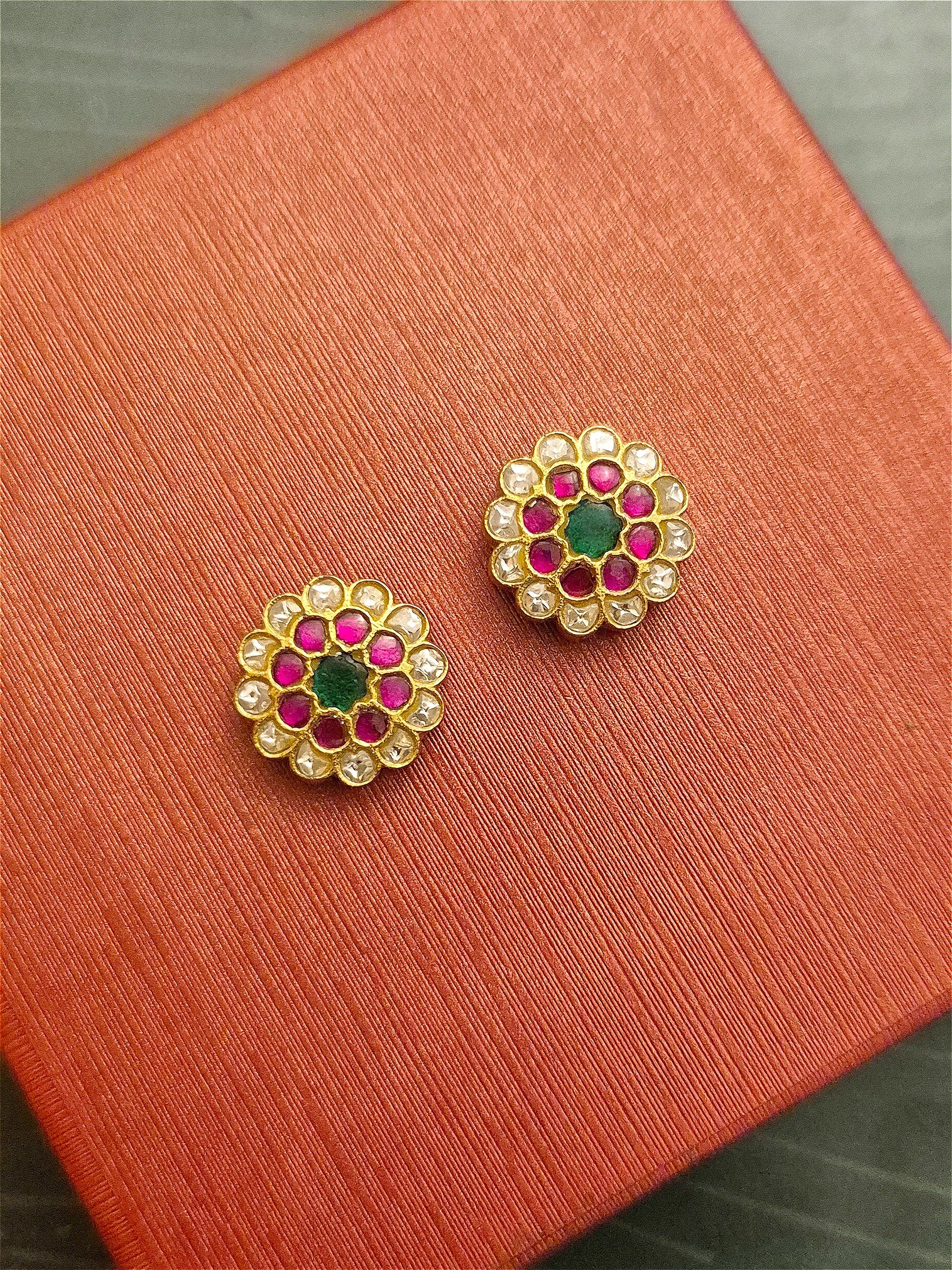 Silver Earring SRE-GP-010