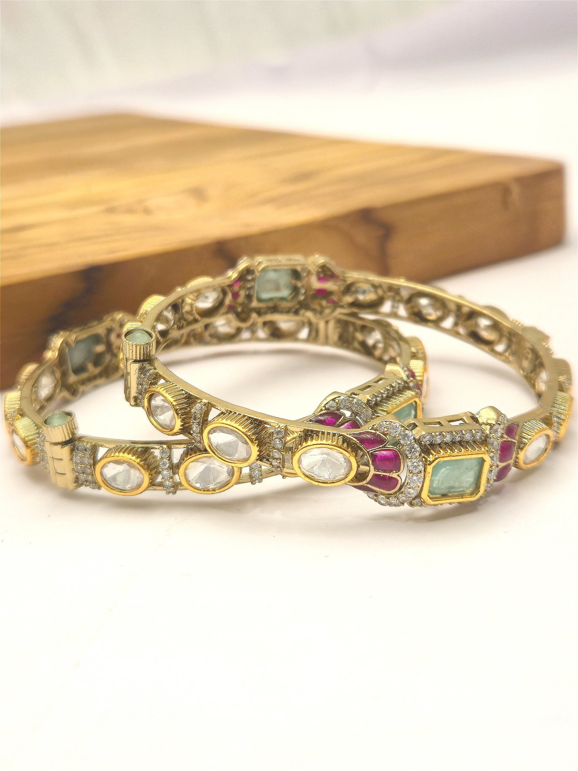 Kundan Bangles BNG-GP-KD-004