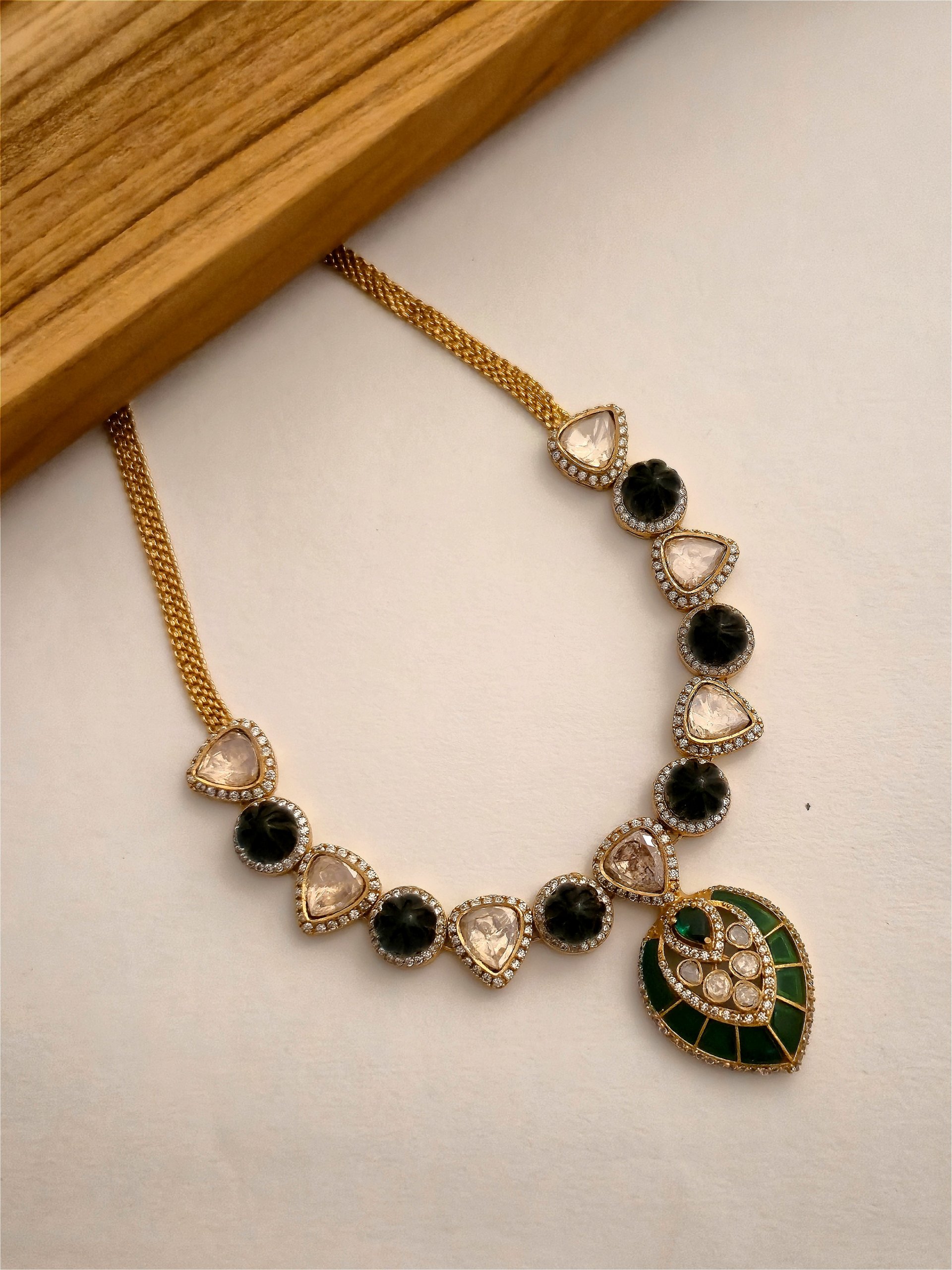 Kundan Necklace NCK-GP-KD-035