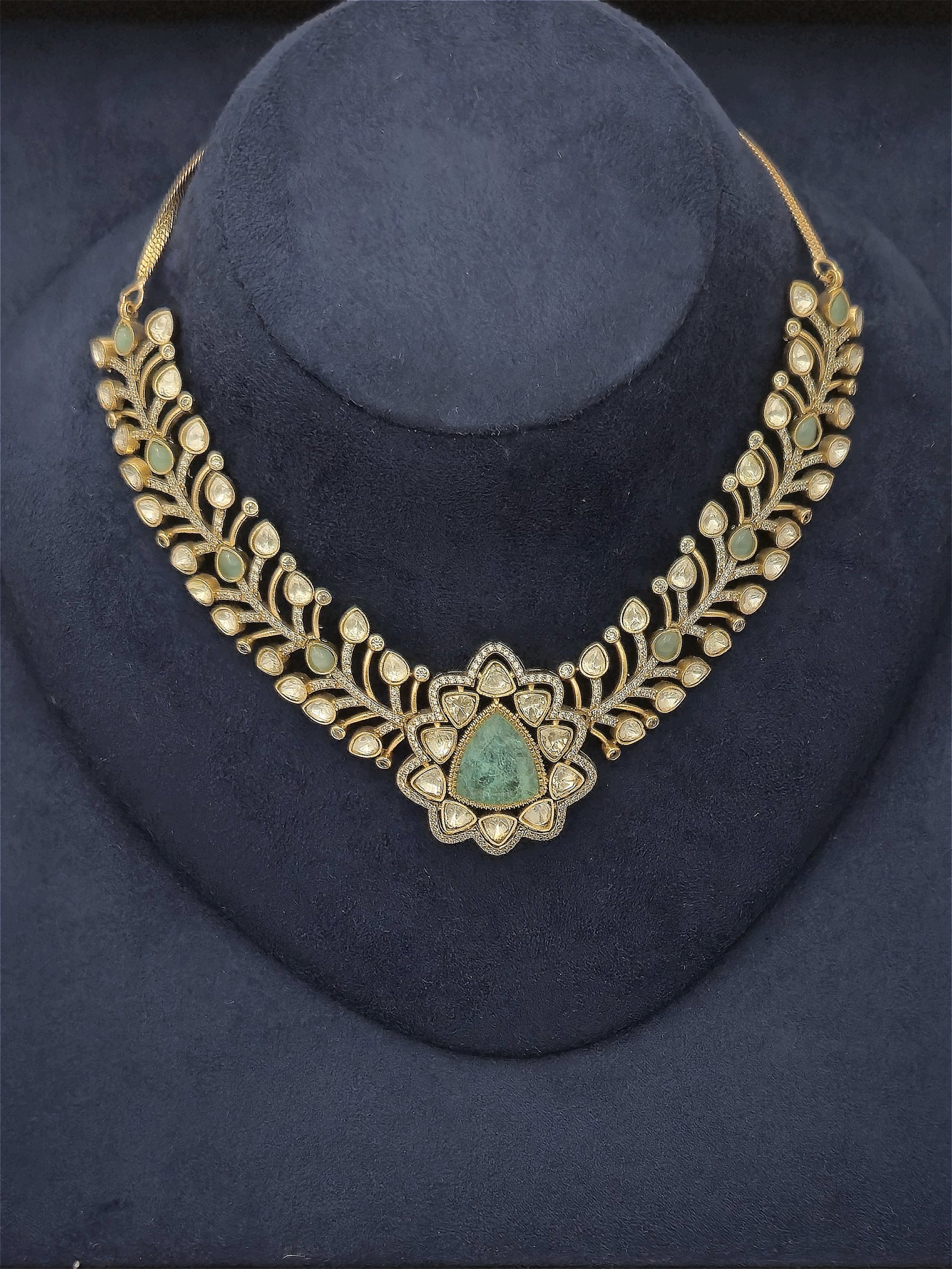 Kundan Necklace NCK-GP-KD-025
