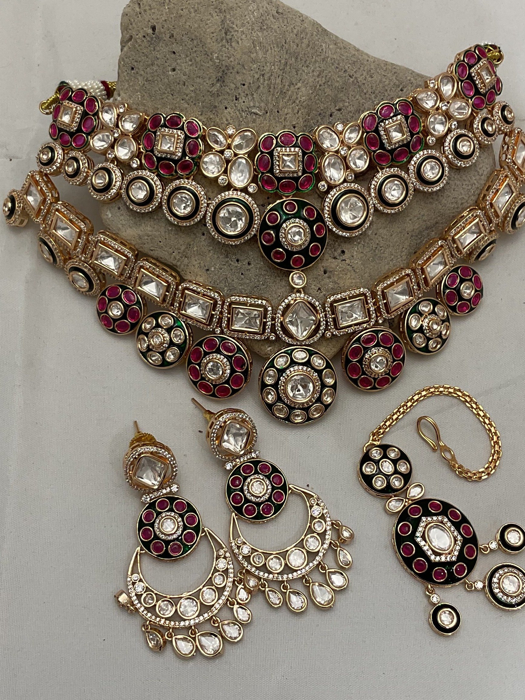 Kundan Necklace NCK-GP-KD-031