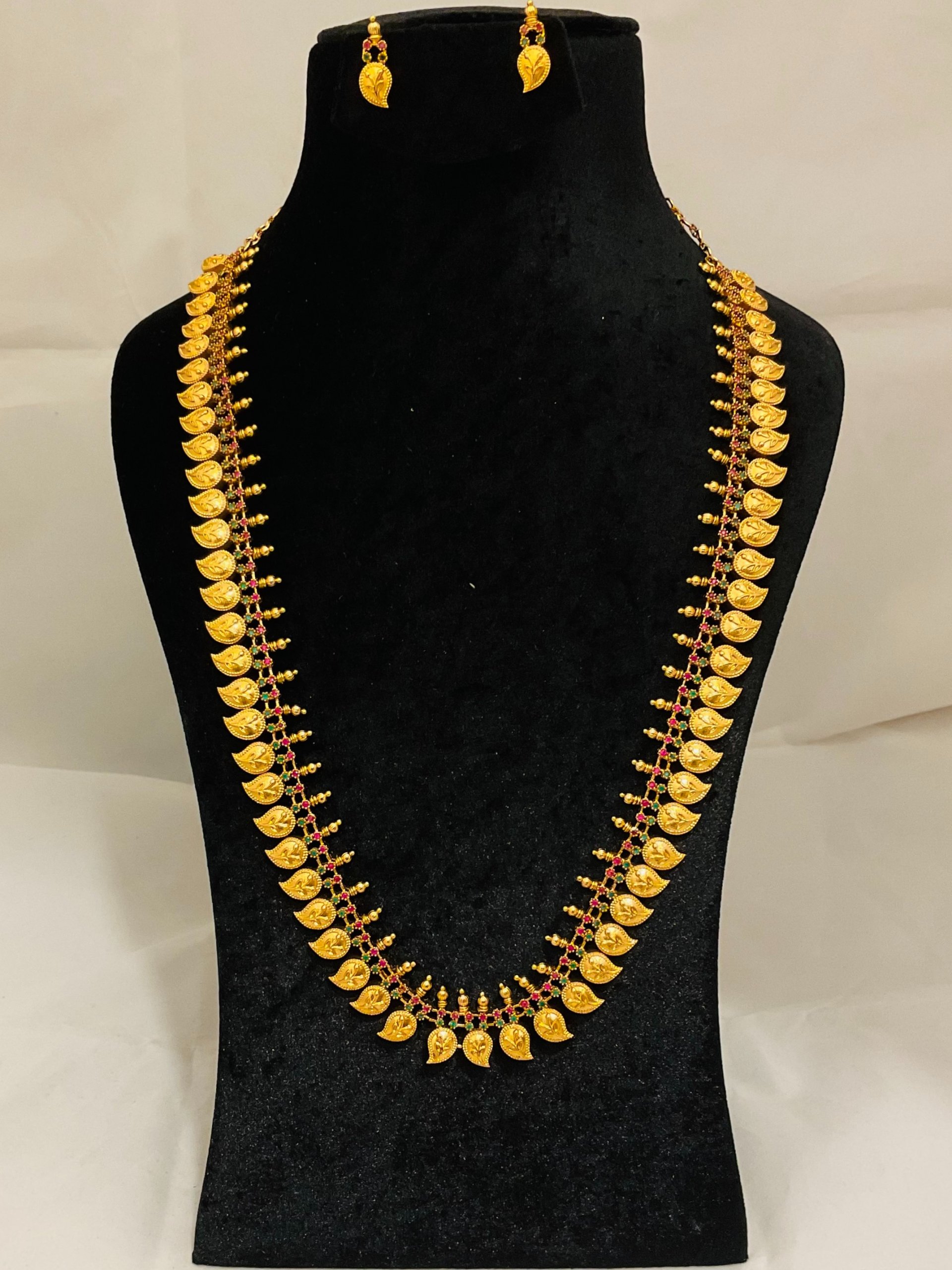 Matte Long Necklace NCL-MF-ST-00451
