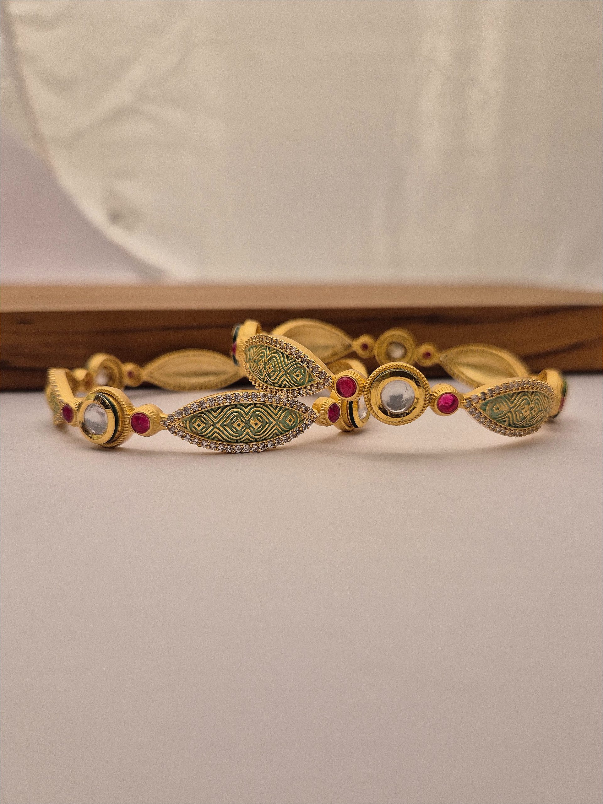 Kundan Bangles BNG-GP-KD-0020